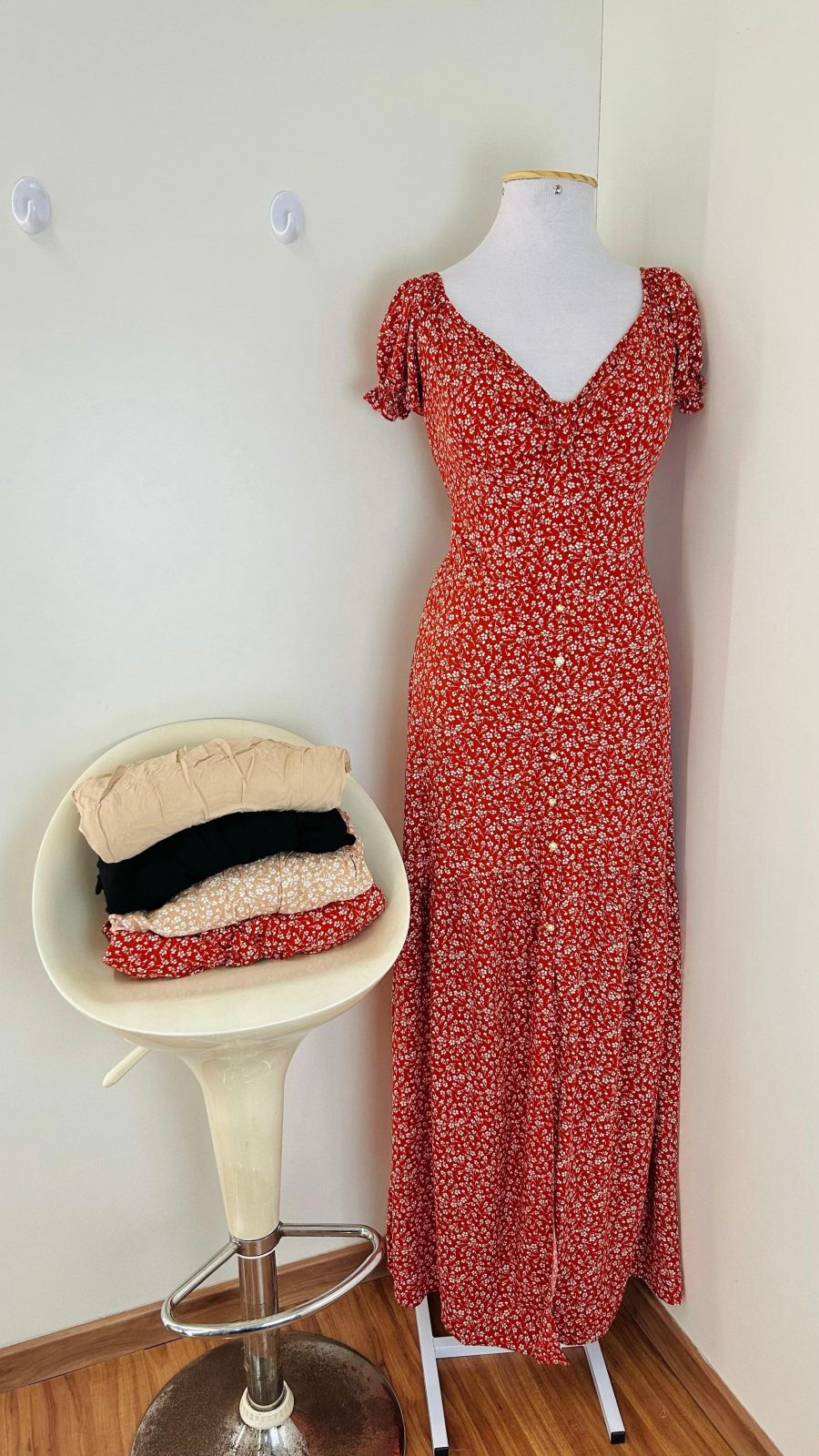 VESTIDO FEM MM LG R74 REF.GL1614 STD M.