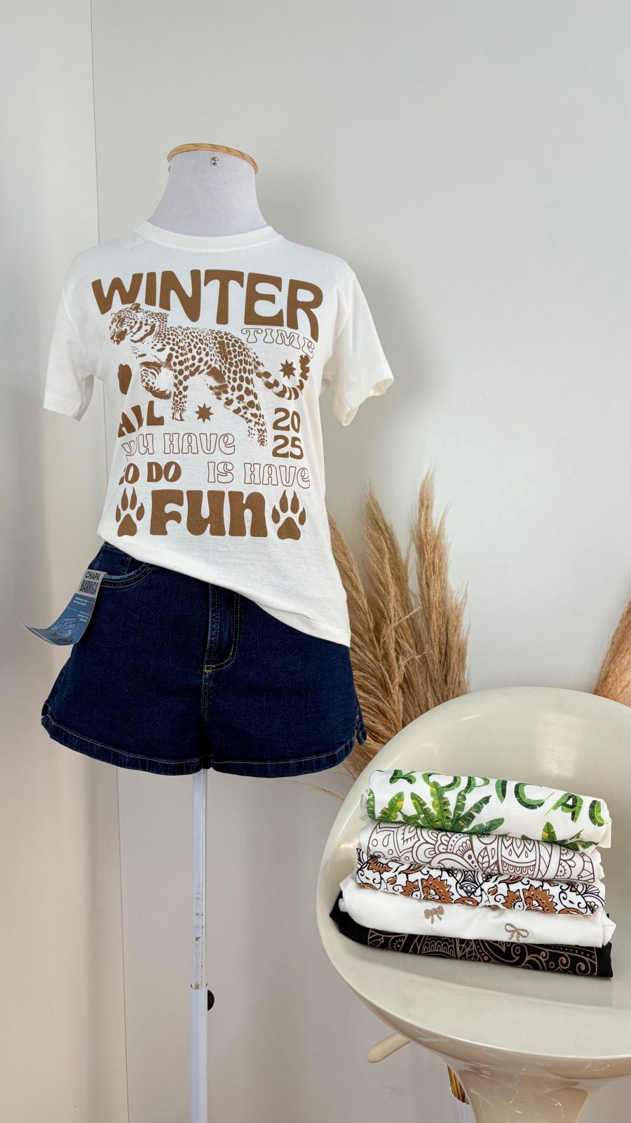 BLUSA FEM MM TSHIRT R74 REF.GL1707 STD/EST M.