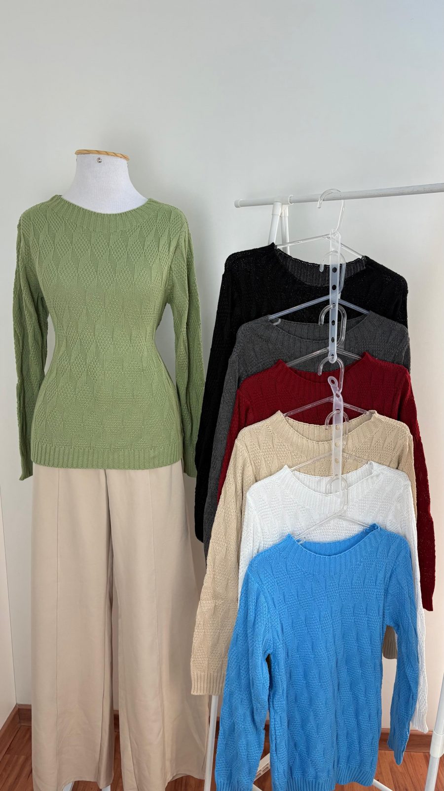 SUETER FEM ML TRICOT R74 REF.GL1774 STD/LS M.