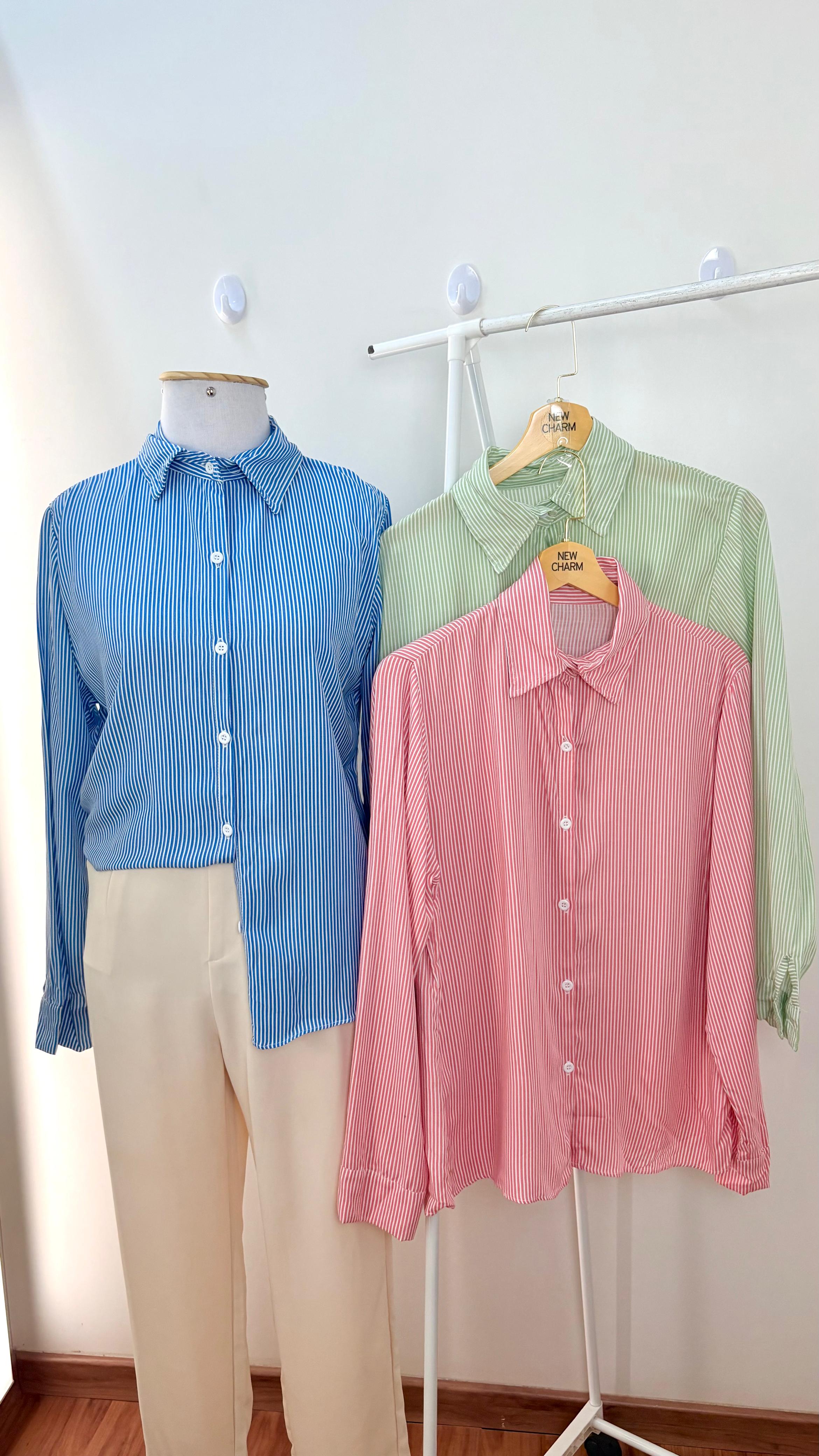 CAMISA FEM ML ABRT REF.GL2022 STD/LSTRD M.