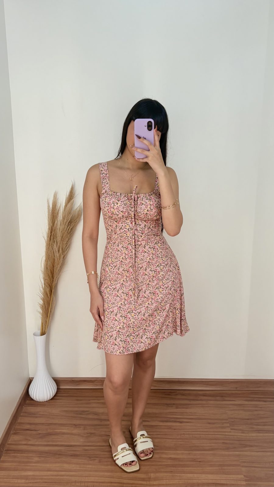VESTIDO FEM C/ALÇ CRT REF.GL2112 STD/ESTP M.