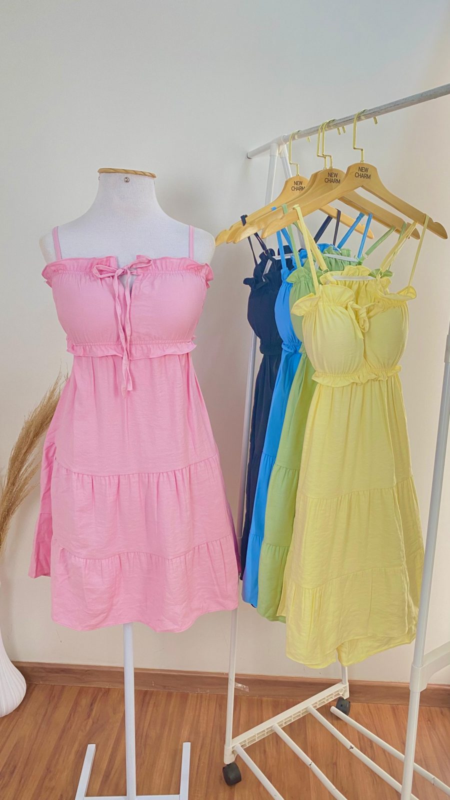 VESTIDO FEM C/ALÇ CRT REF.GL2130 STD/LSO M.