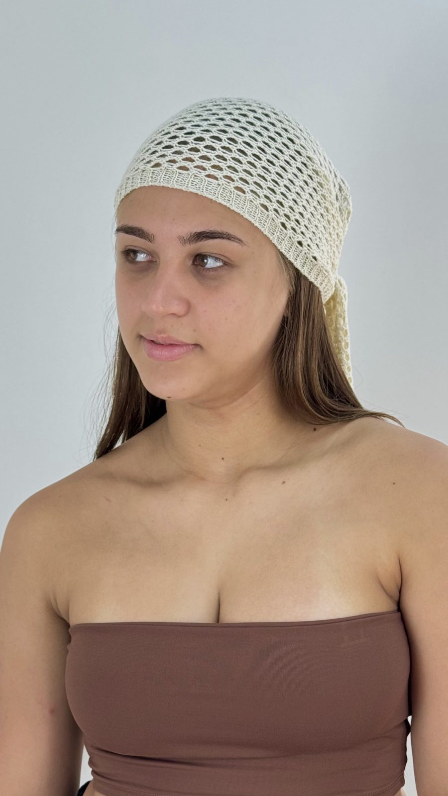 BANDANA FEM ADT CROCHÊ REF.GL2149 STD/LSO U.