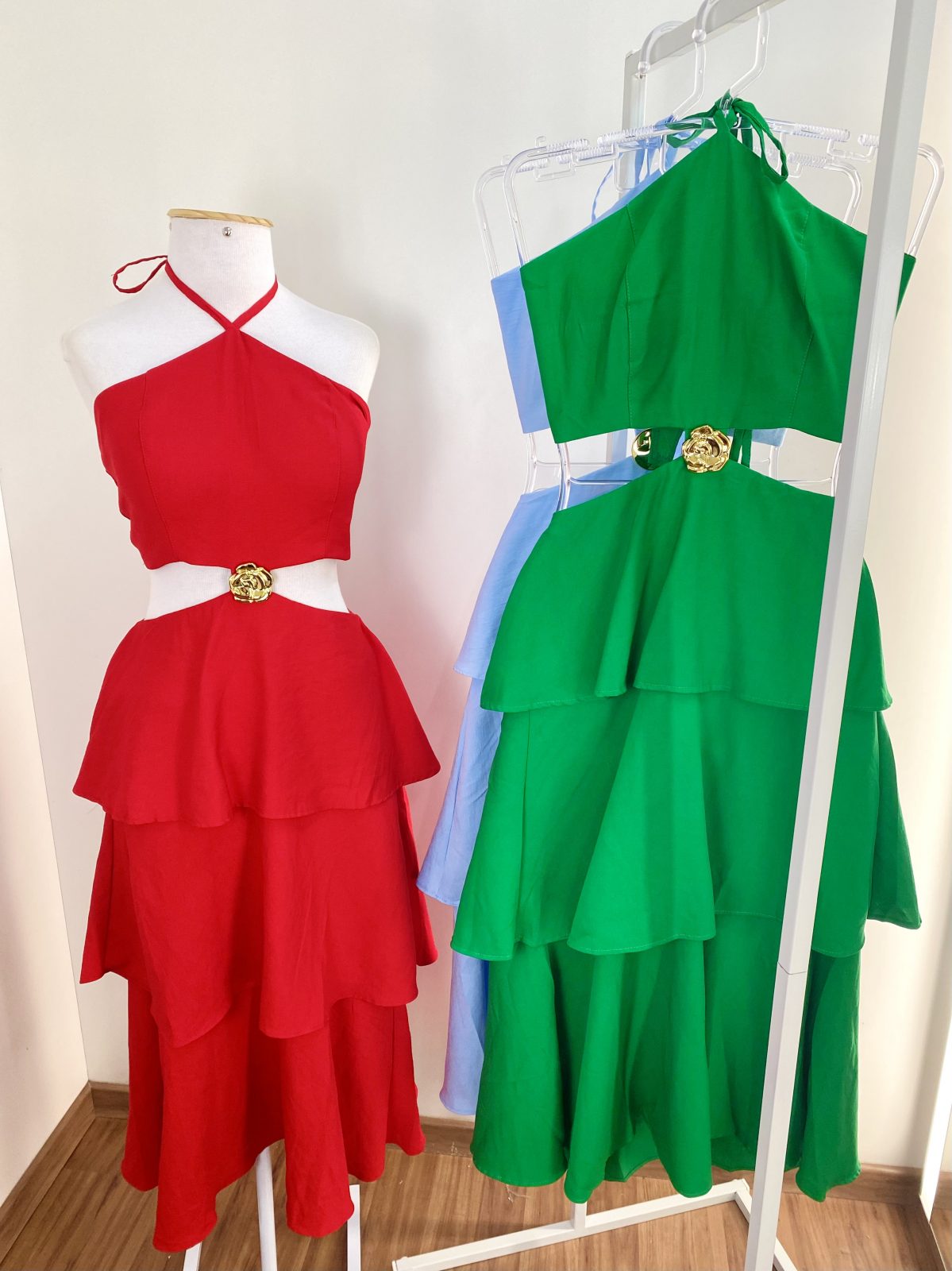 VESTIDO FEM ADT C/ALÇ MID REF.GL2165 STD M.
