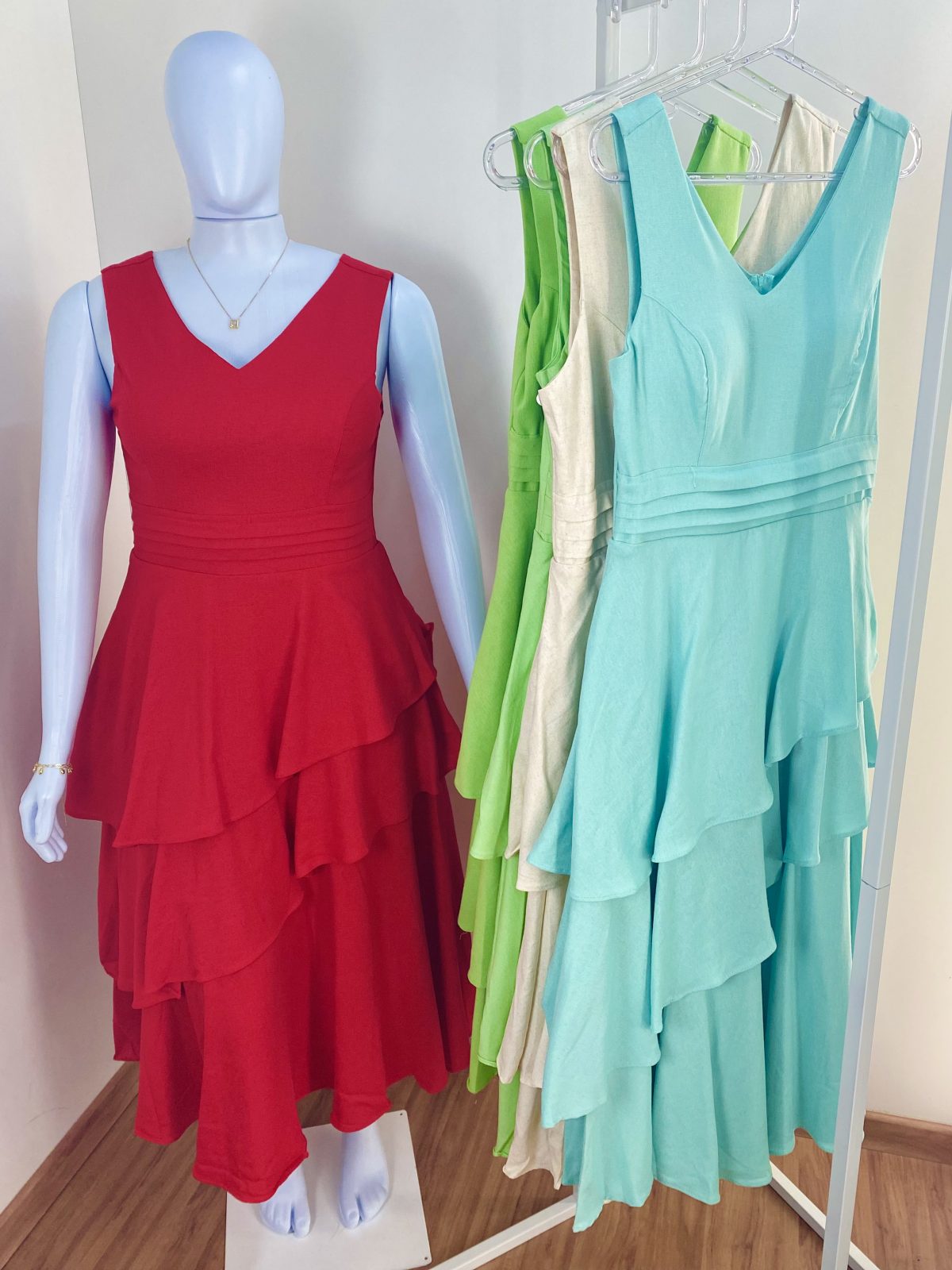 VESTIDO FEM ADT SM MID REF.GL2174 STD G.