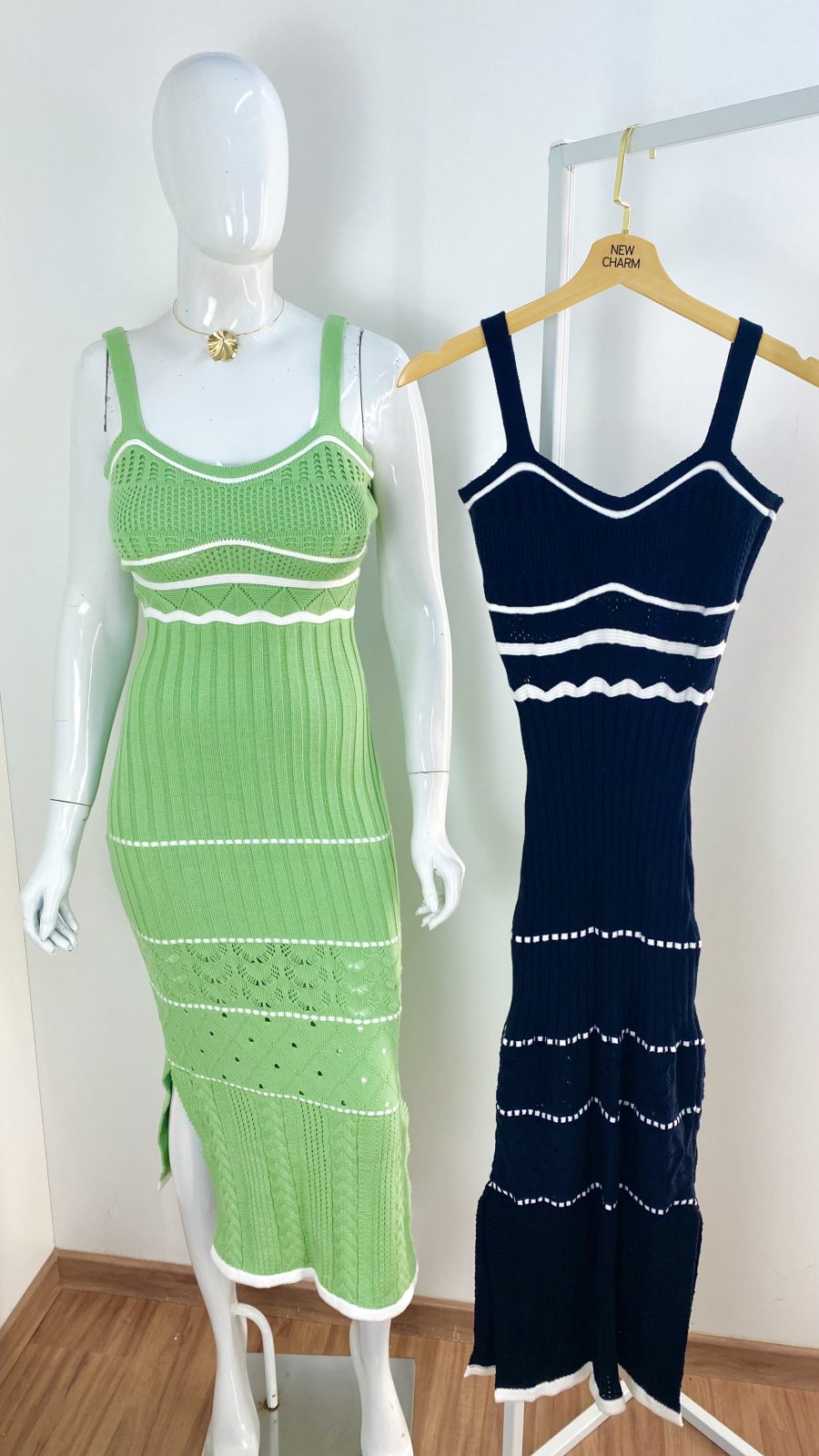 VESTIDO FEM ADT SM TRICOT REF.GL2192 STD M.