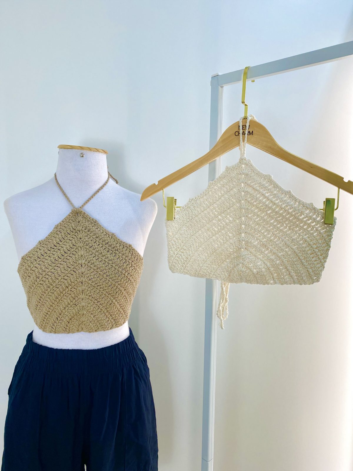 CROPPED FEM ADT CROCHE REF.GL2195 STD U.