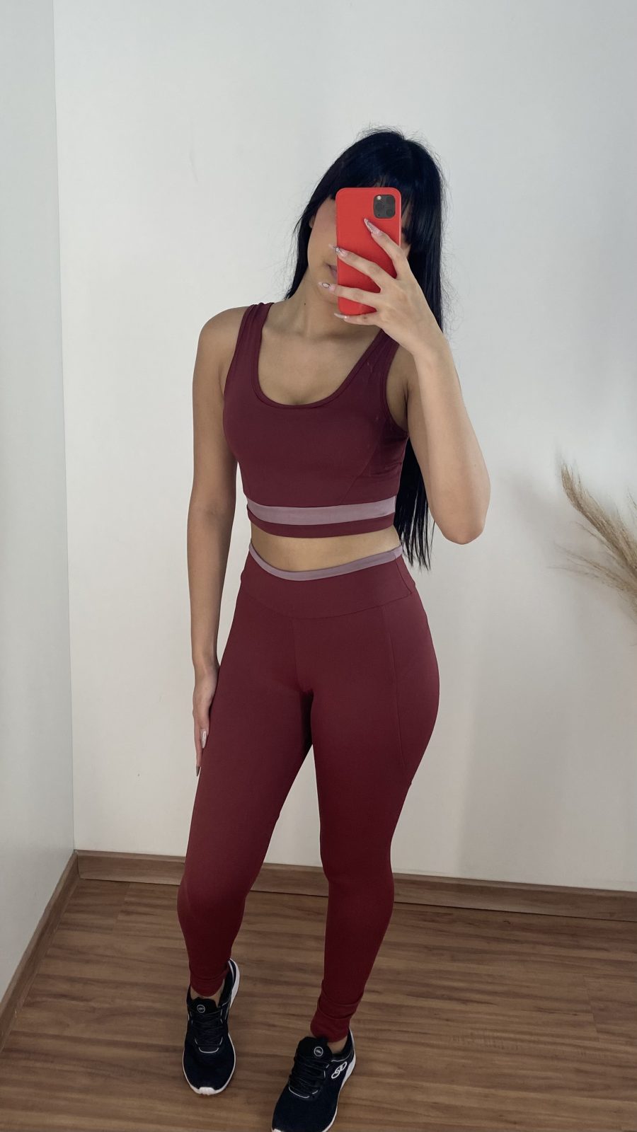 LEGGING FEM R53 REF.G1089 BORDO M.