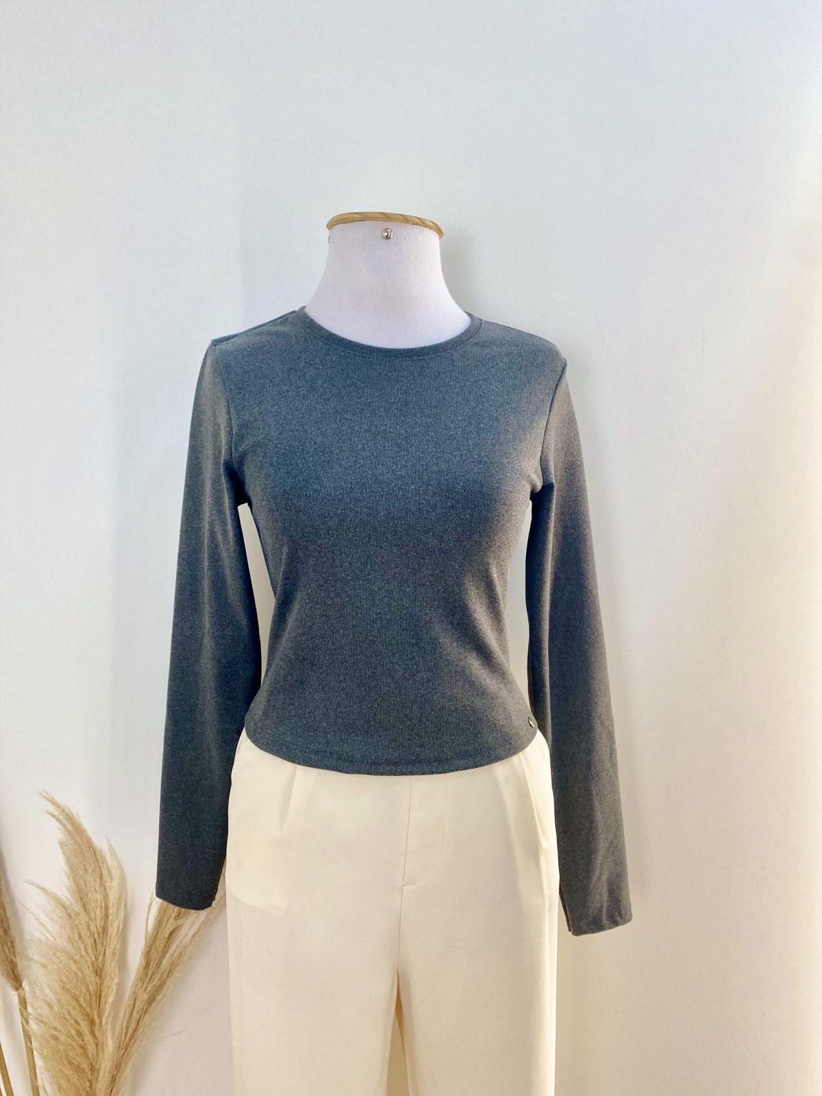 BLUSA FEM ADT ML FLANELAD REF.G60286 MSCL P.