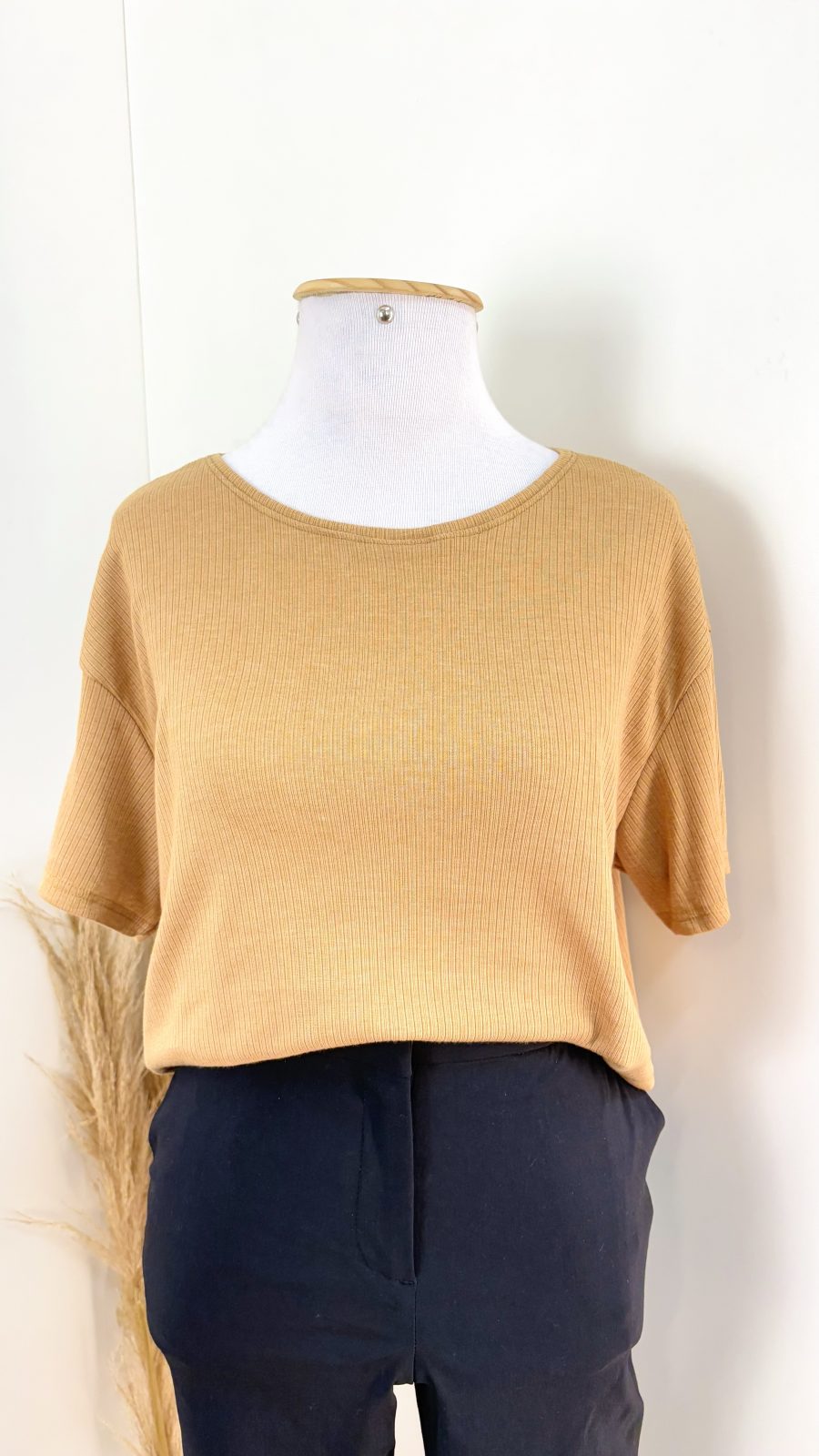 BLUSA FEM MM REF.H32322 CAQUI G.