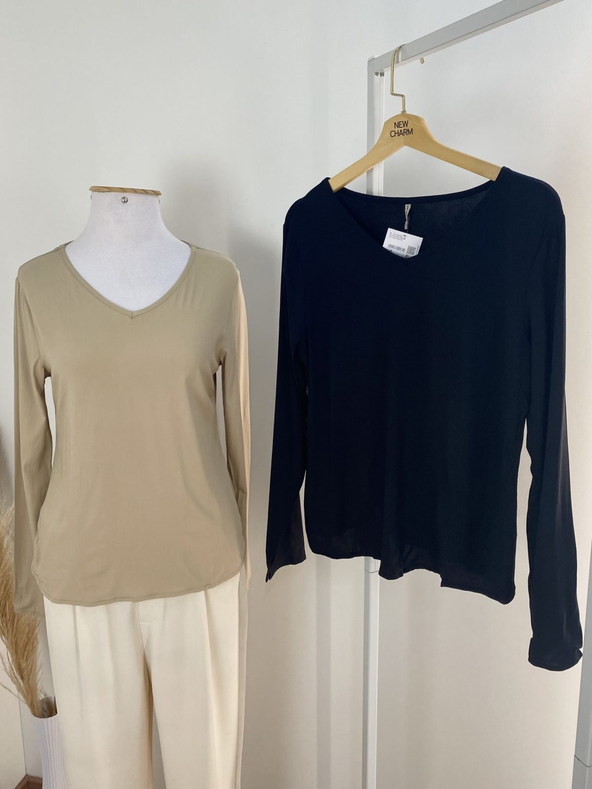 BLUSA FEM ADT ML REF.H60442 PTO M.