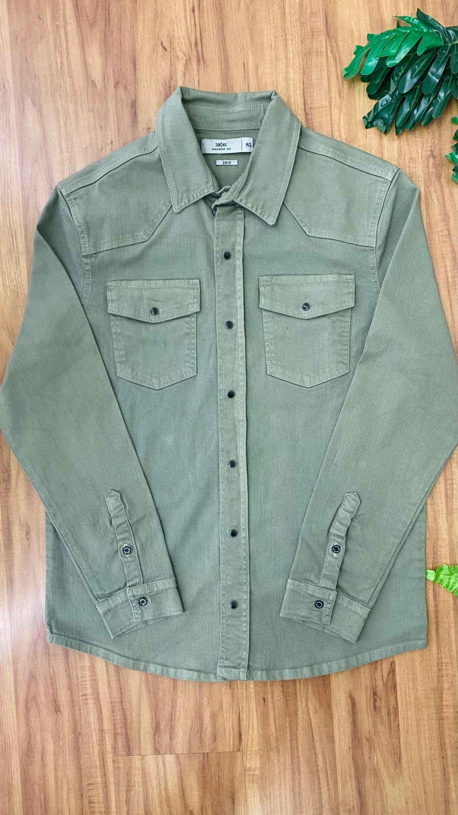 CAMISA MAS ML SARJA/JNS R70 REF.75677 STD GG.