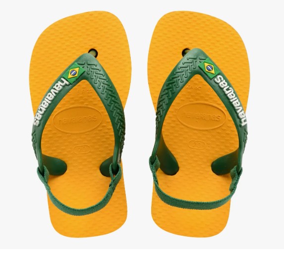 CHINELO INF REF.BABY/BRASIL/LOGO AZL 17/18.