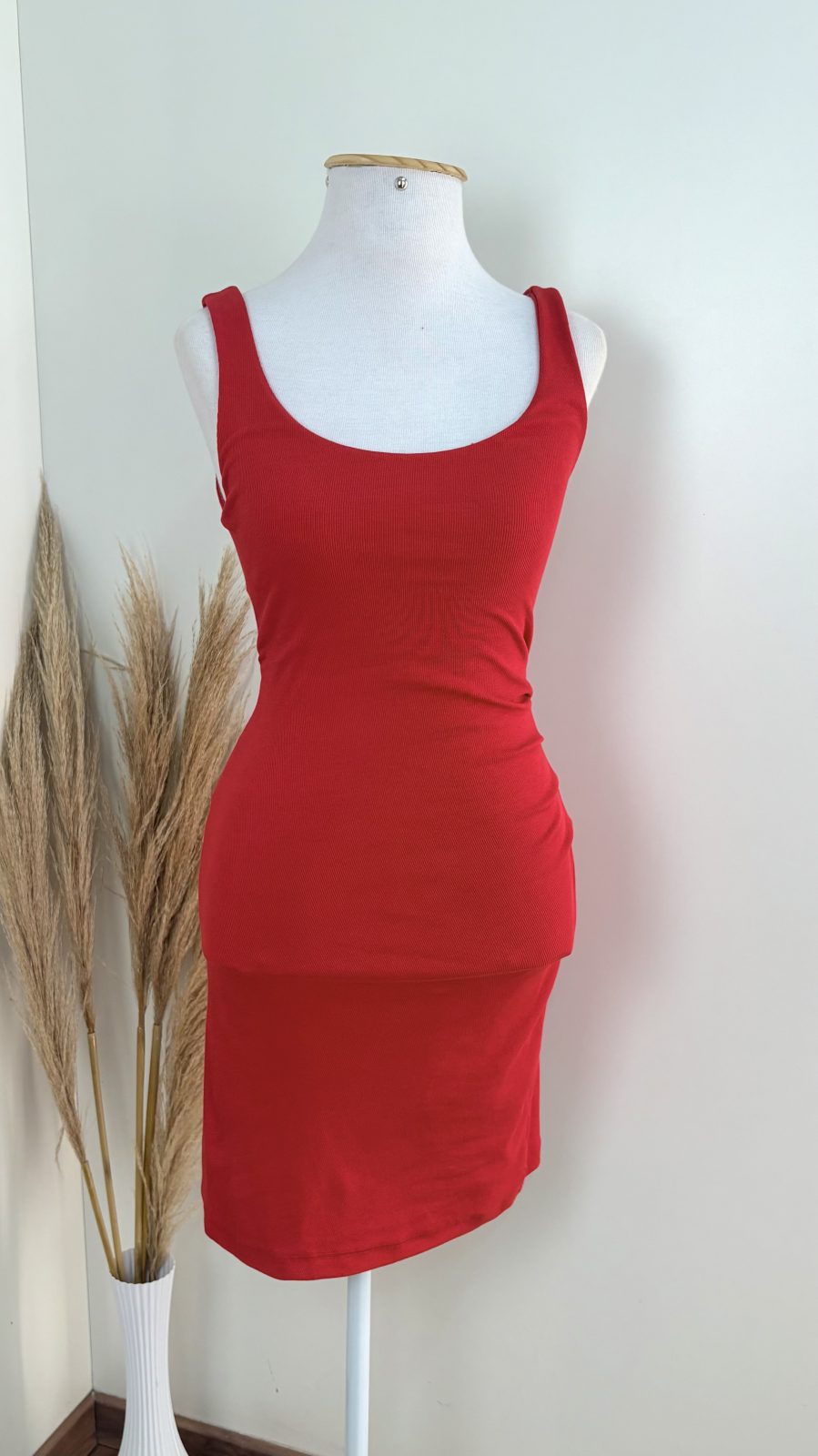 VESTIDO FEM C/ALÇ CRT REF.0BED RX8/VMH XP.