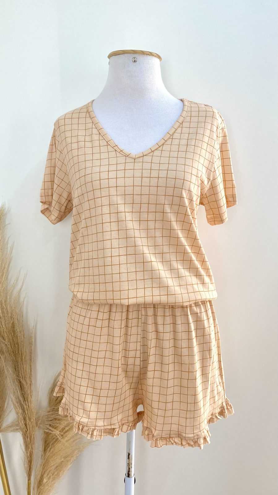 PIJAMA FEM ADT MM+SHT REF.7BYP 3ME/RSE G.