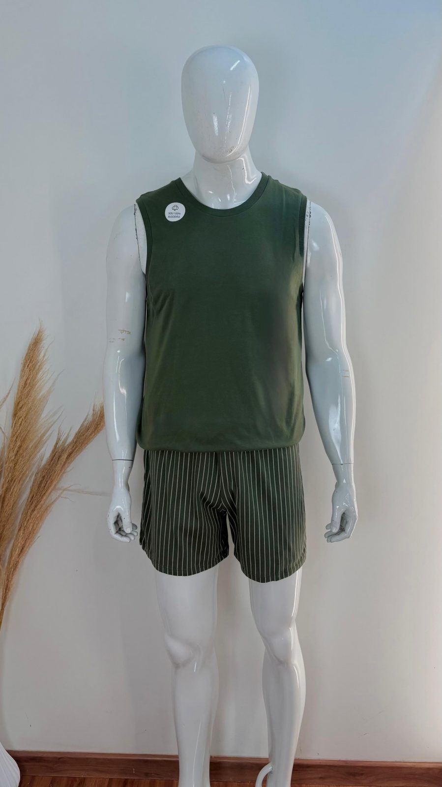 PIJAMA MASC SM REF.7C7Z EAU/VRD/MLTR G.