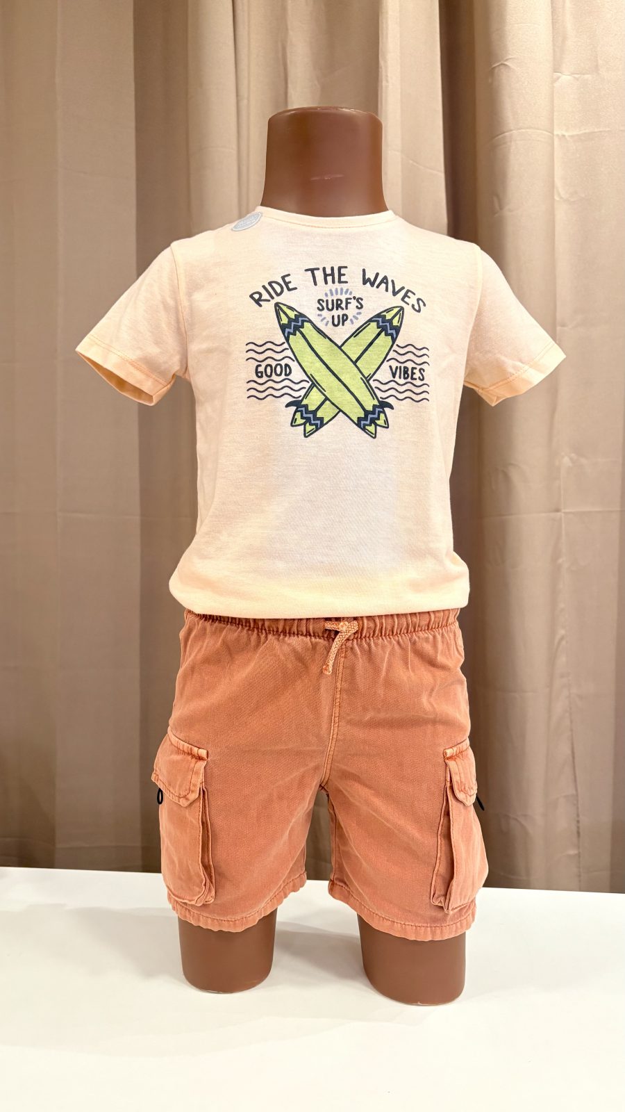 SHORTS MASC INF REF.C4K7 1AS/VRD 1.