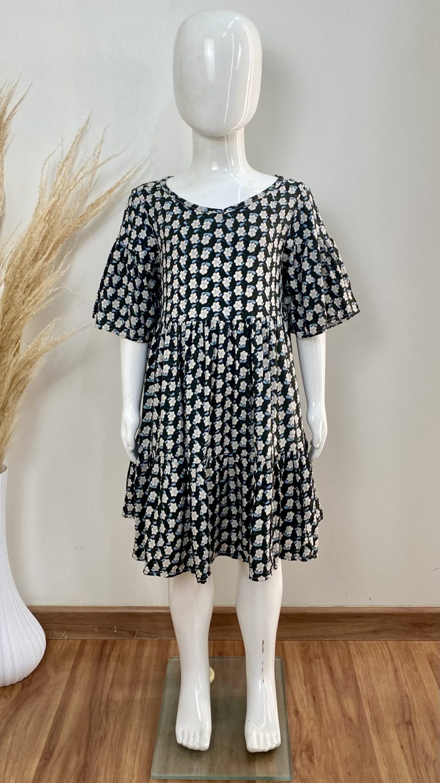 VESTIDO FEM INF MM R06 REF.CA29/1B VRD 12.