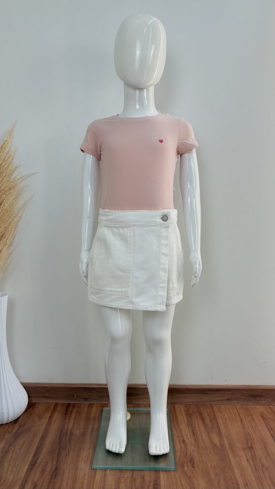 SHORTS SAIA FEM INF REF.CAUW 1AS/BCO 6.