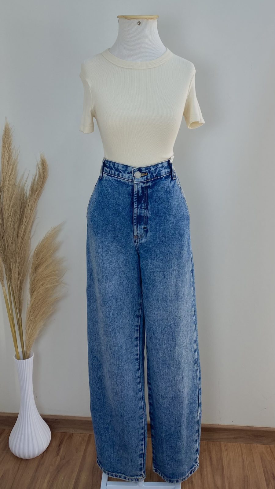 CALÇA FEM ADT SLOUCHY REF.H9UG 1AS/JNS/CL 36.
