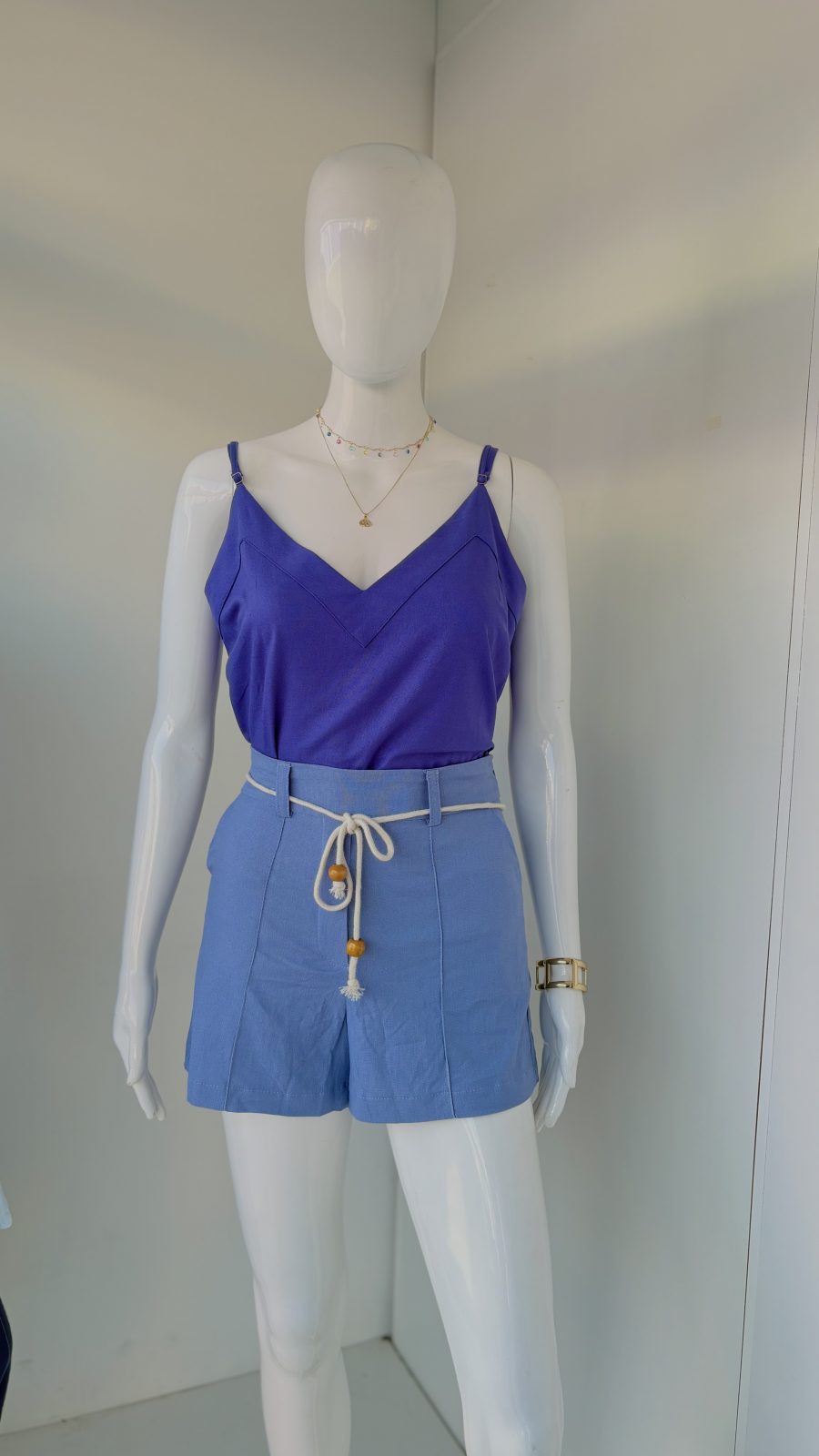 BLUSA FEM C/ALCA REF.K4FL 2JS/VRD M.