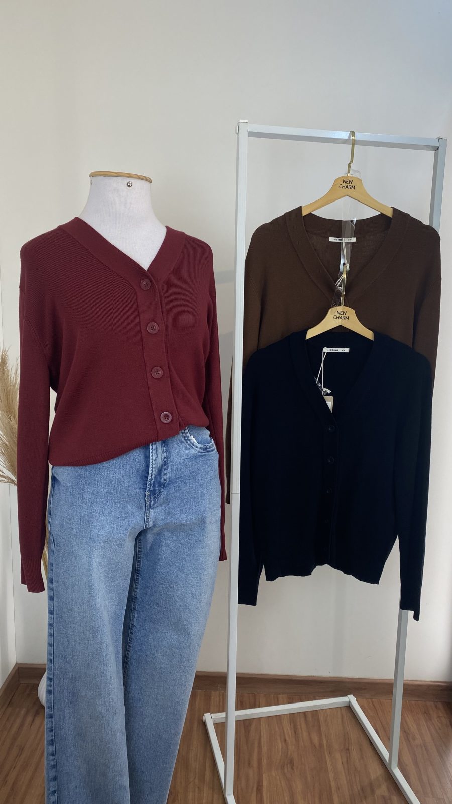 CARDIGAN FEM ADT ML ABRT