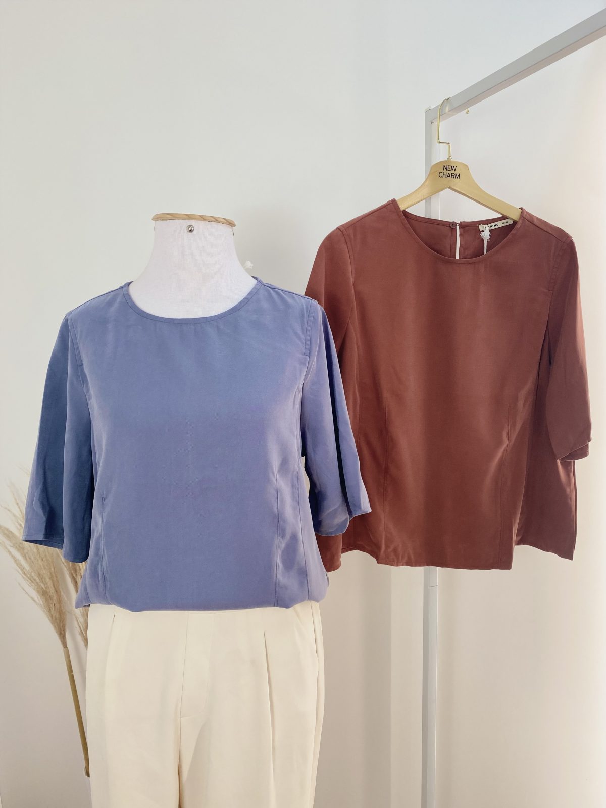 BLUSA FEM ADT MM REF.K6N5 11D/AZL G.