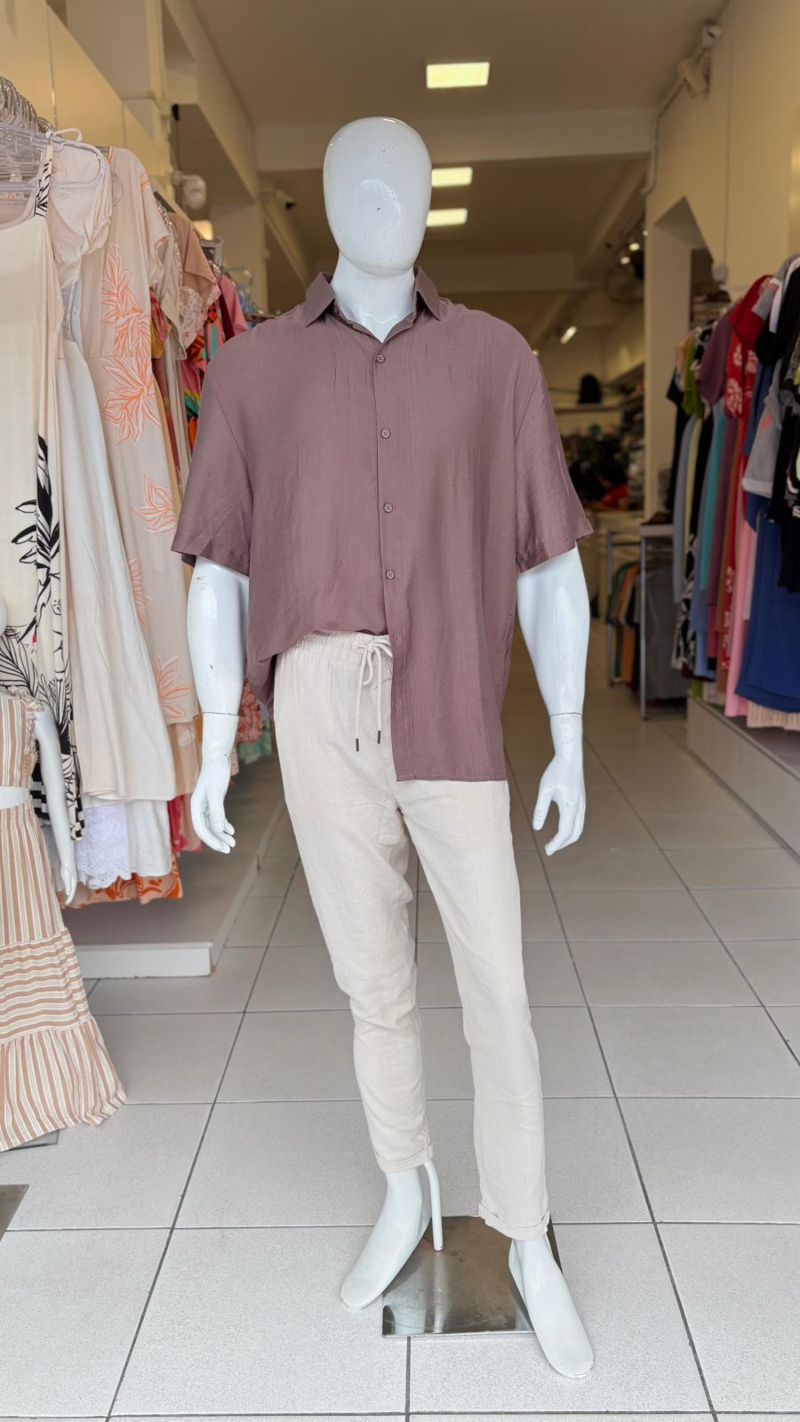 CALÇA MASC LNHO REF.KG3M 1AS/CRM M.