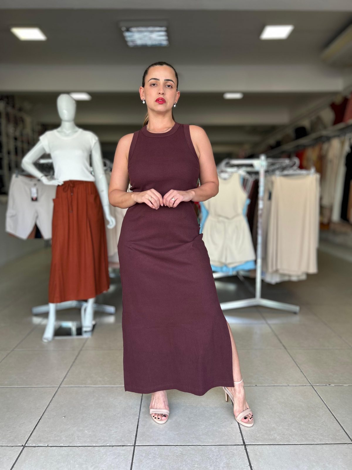 VESTIDO FEM SM LG REF.KHVF AX7/MRH M.