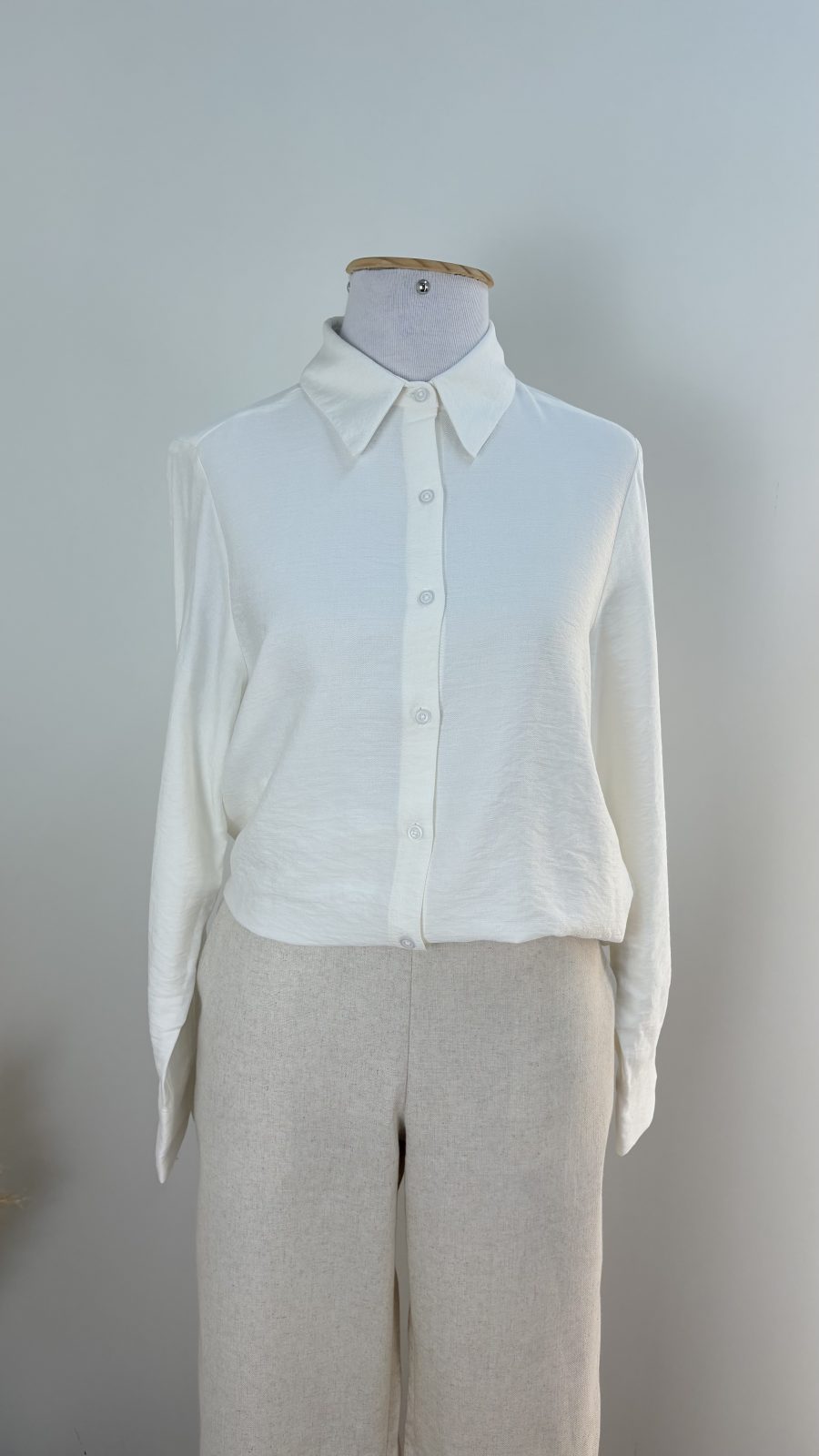 CAMISA FEM ML REF.KHX8 NMC/BCO G.