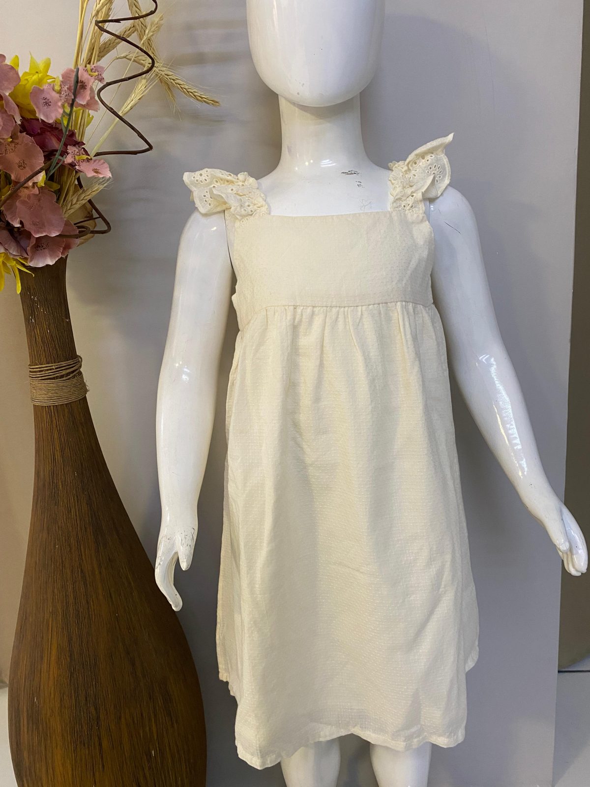 VESTIDO FEM INF SM R06 REF.LAUK/1A CRM 8.