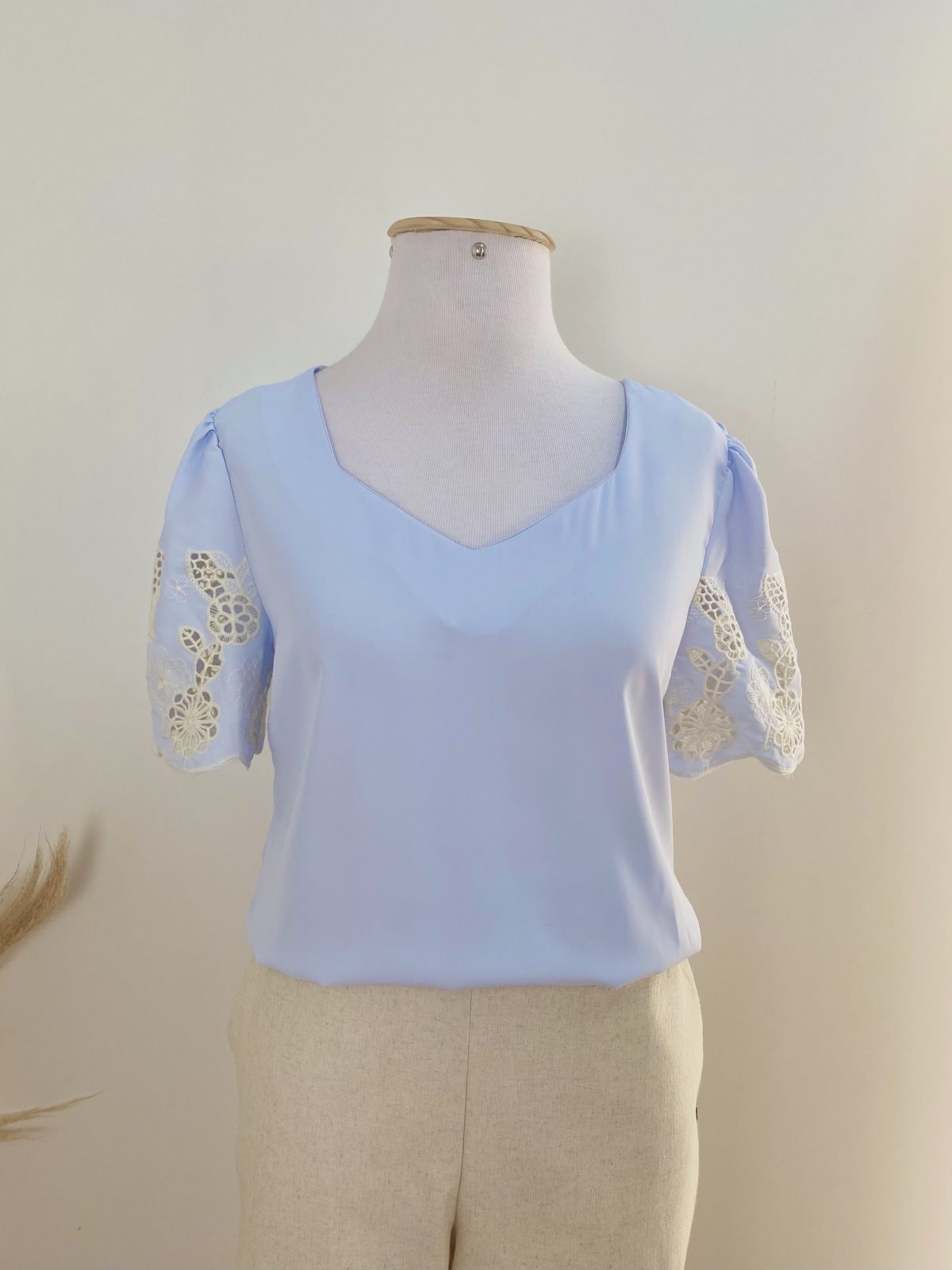 BLUSA FEM ADT MM REF.AP5305 AZL/CL P.