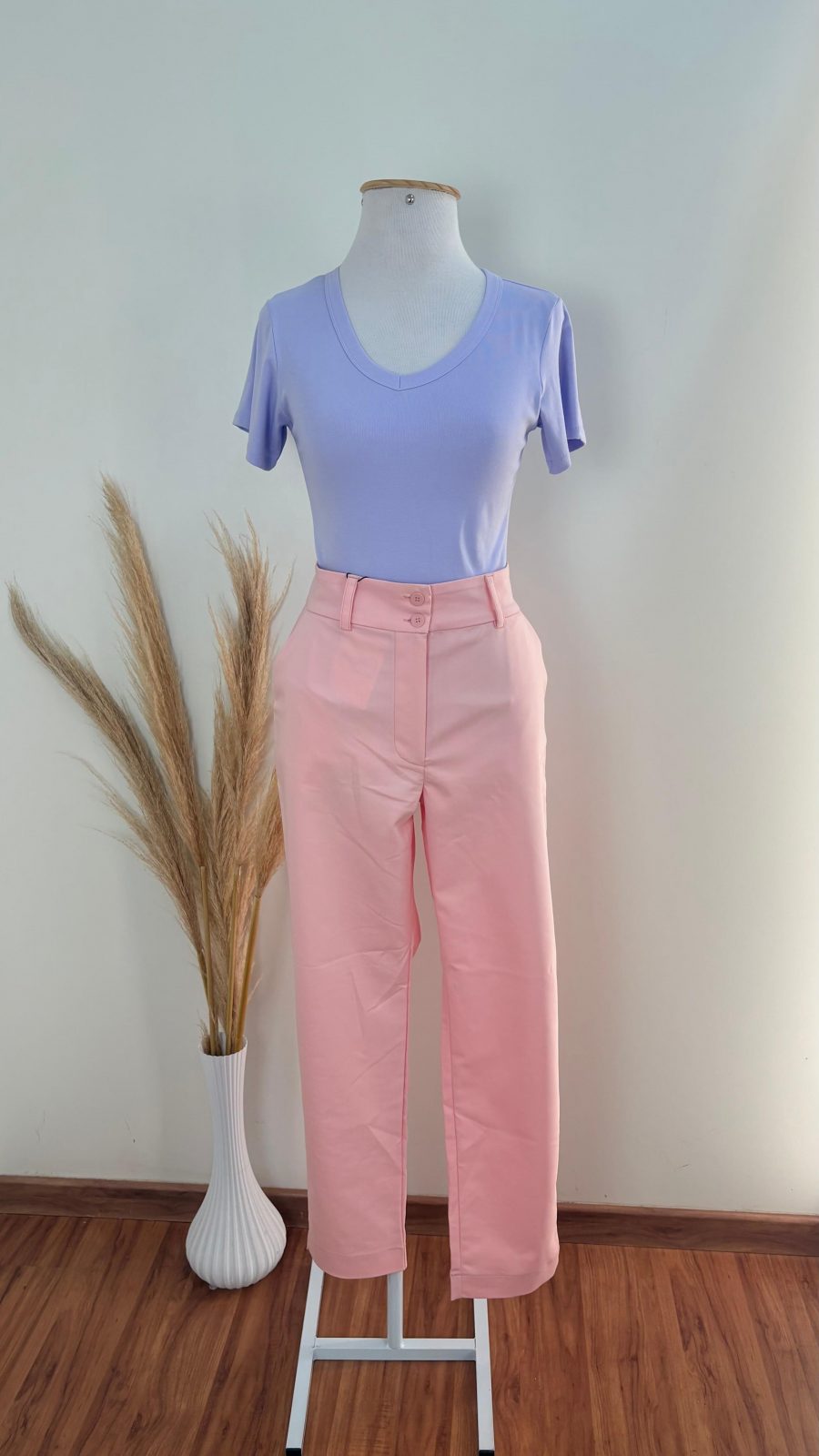CALÇA SOCIAL FEM JOIN CURV REF.840043 AZL 38.