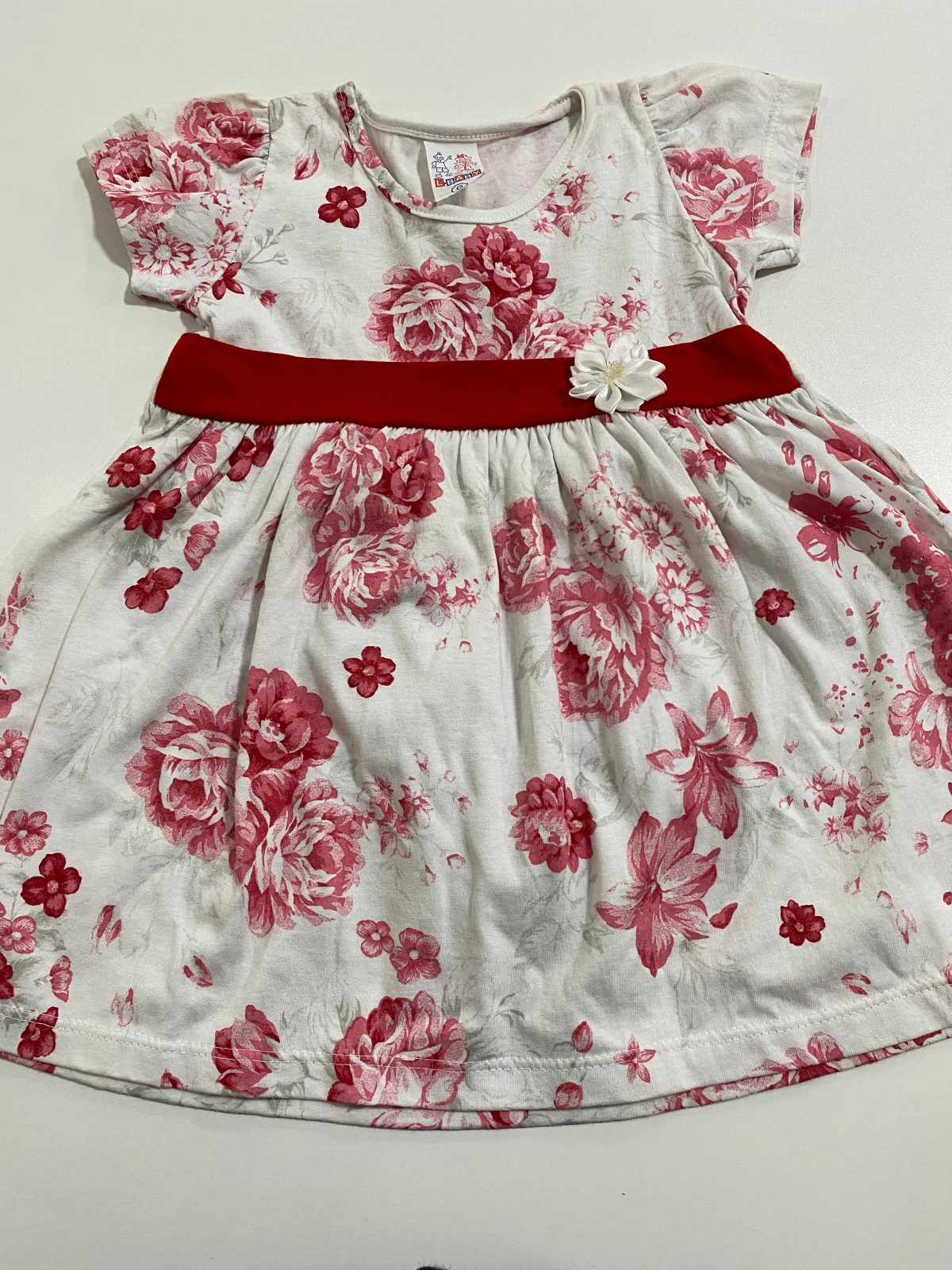 VESTIDO FEM INF MM L BABY REF.12155 BCO G.
