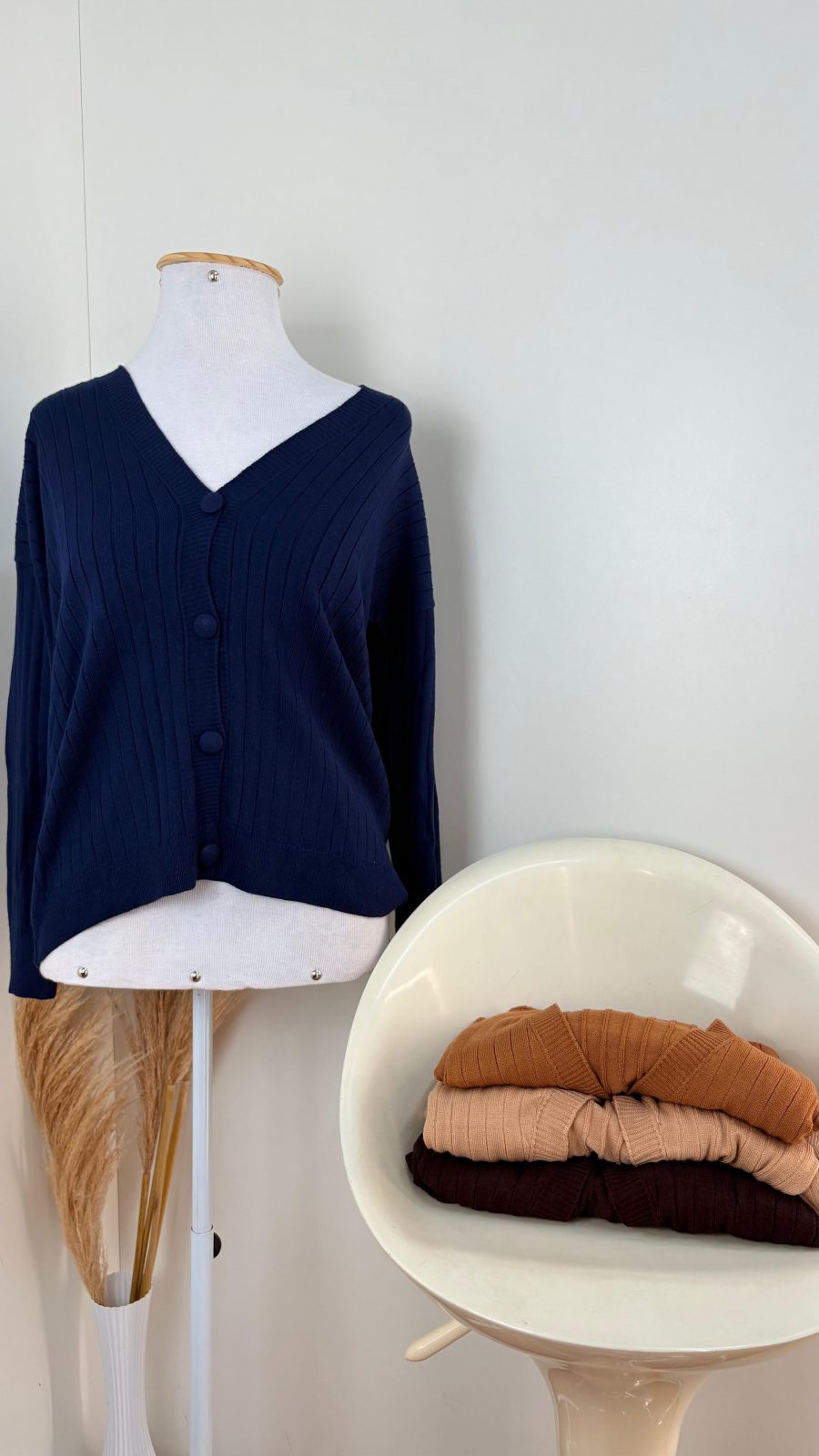 CASACO FEM ABRT TRICOT R50 REF.LZ161 STD M.