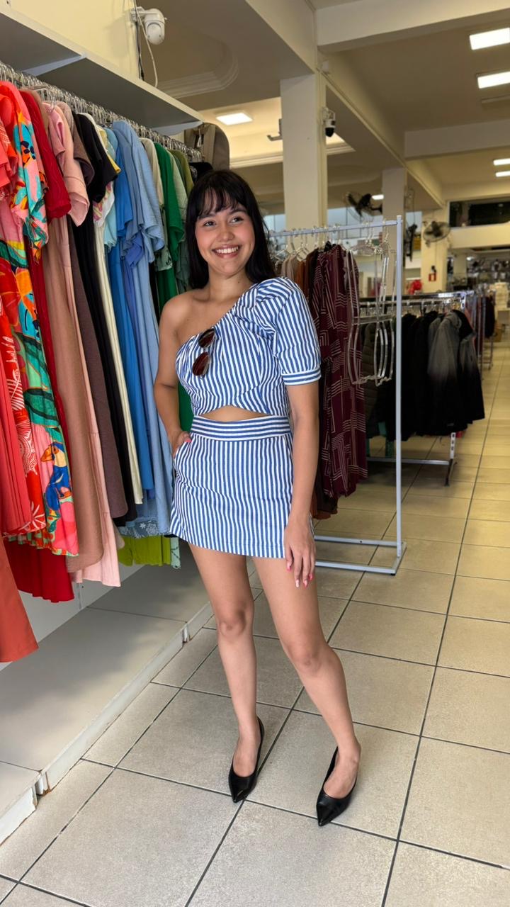 CONJ FEM SM+SHORTS SAIA R50 REF.LZ16 LSTRD G.