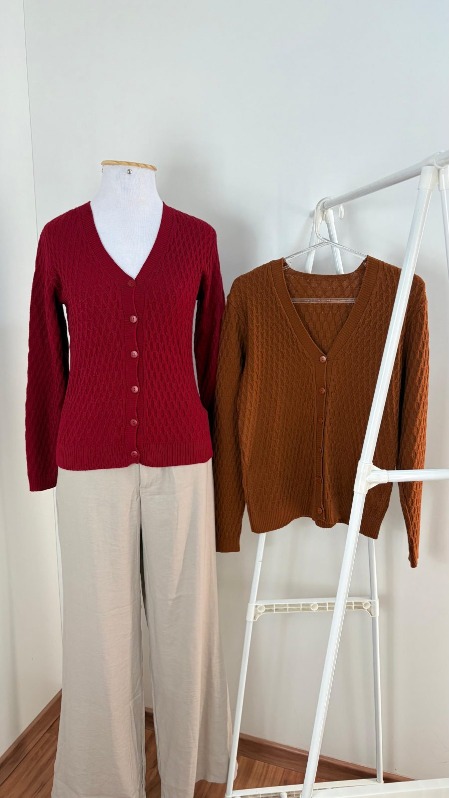 CARDIGAN FEM ABRT R50 REF.LZ193 CRML M.
