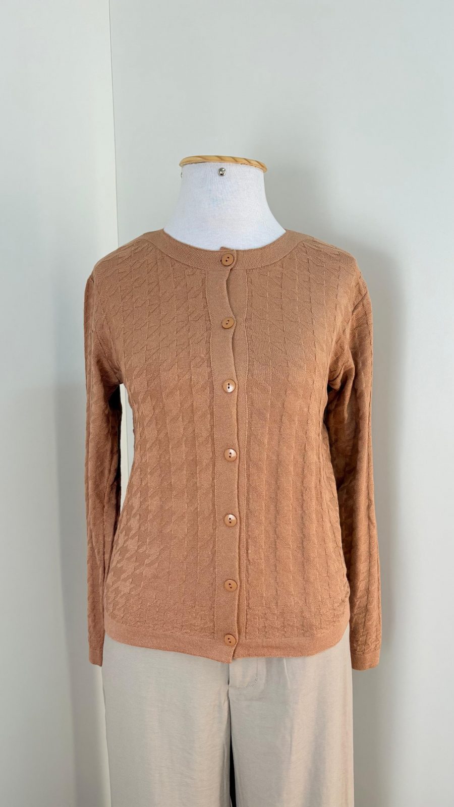 CARDIGAN FEM ABRT R50 REF.LZ195 CRML M.