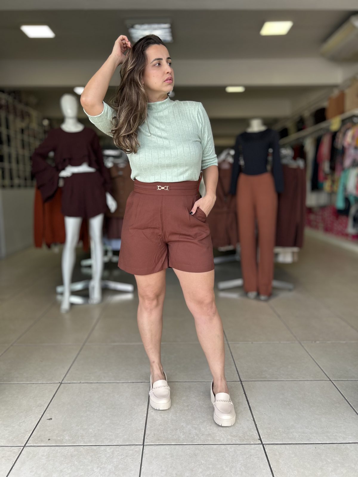 SHORTS FEM R50 REF.LZ286 MRR M.