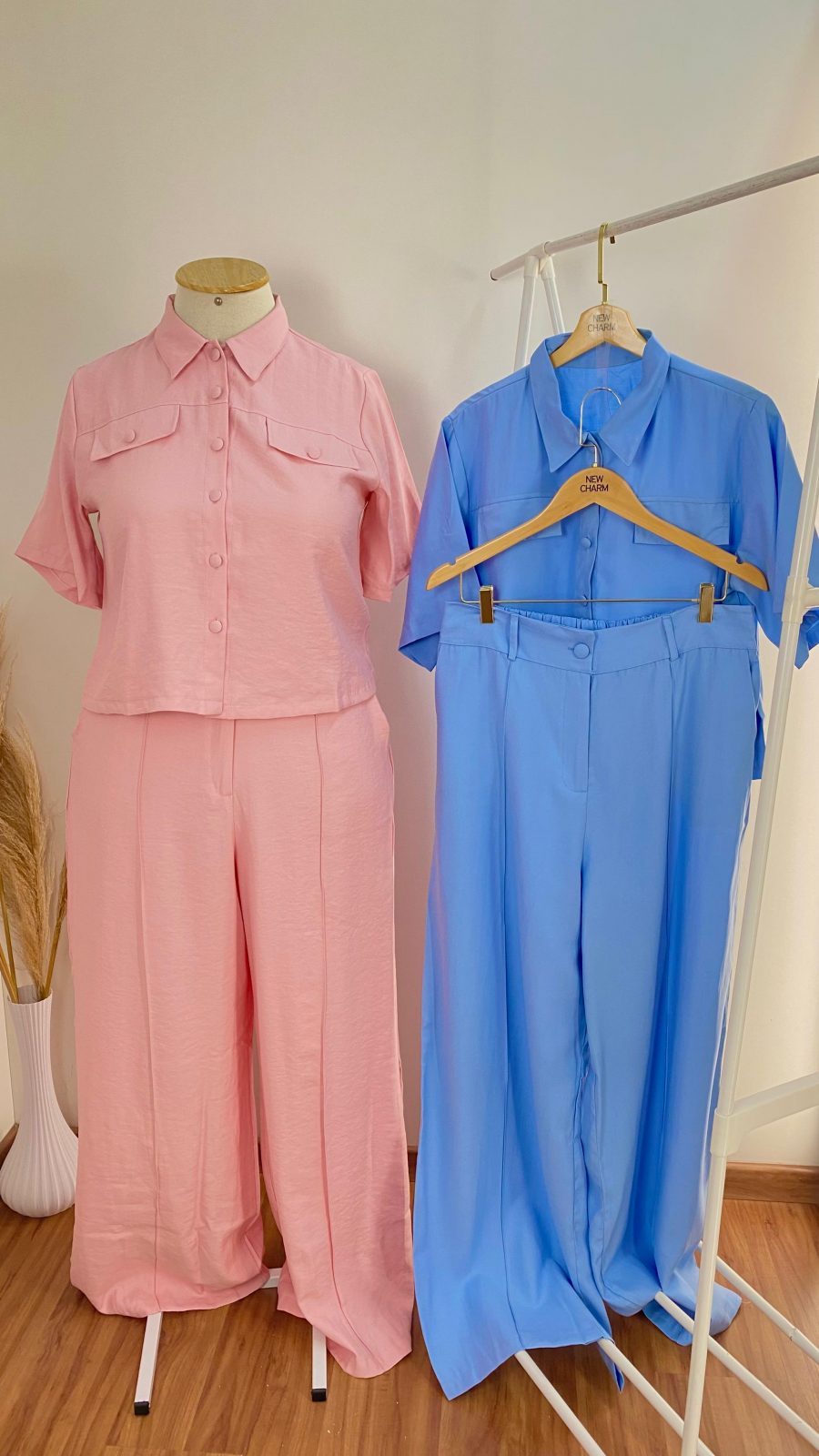 CONJ FEM CAMISA MM+CLÇ REF.LZ304 STD G1.