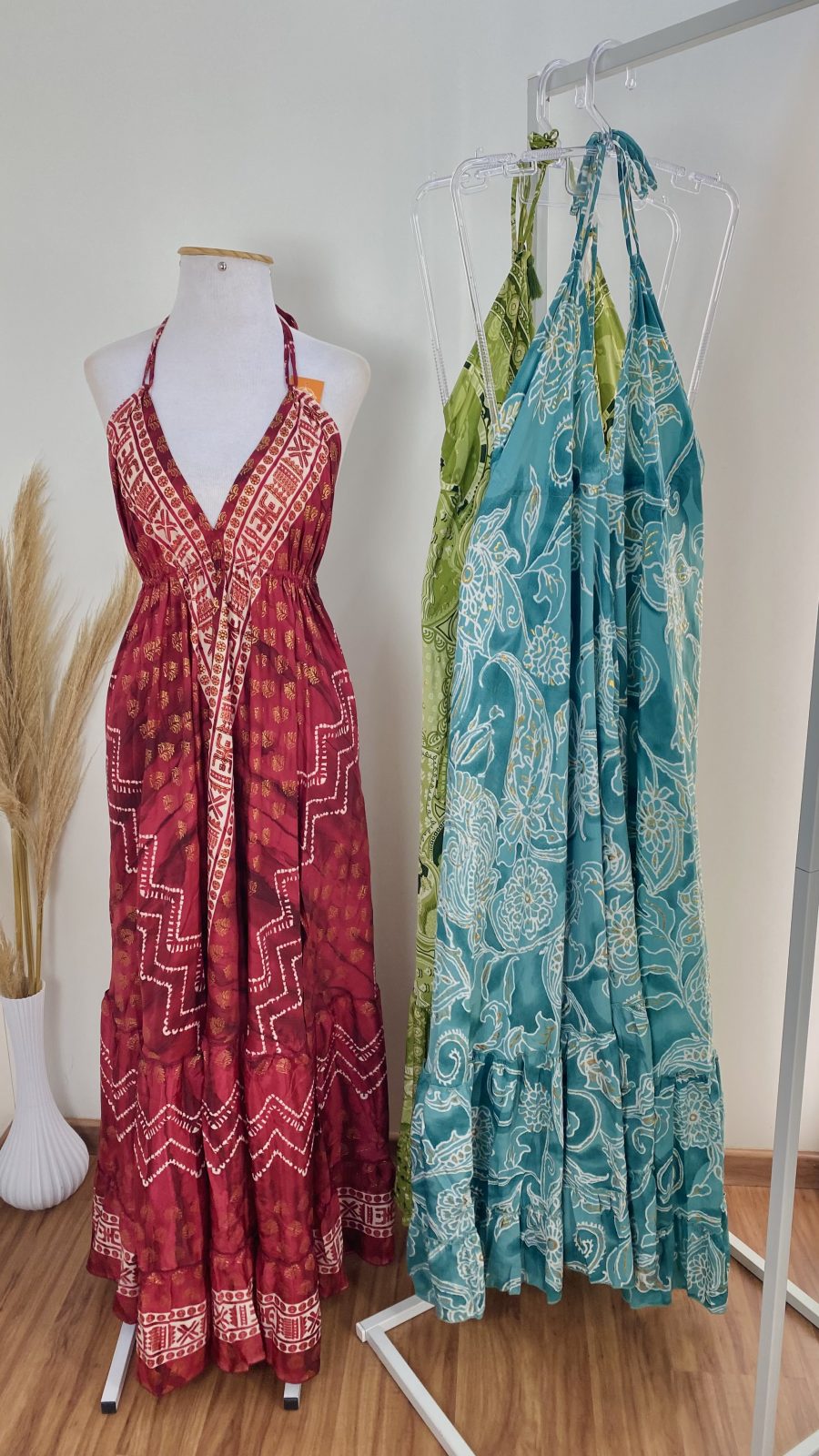 VESTIDO ADT C/ALÇ LNG REF.LZ347 STD/ESTP U.