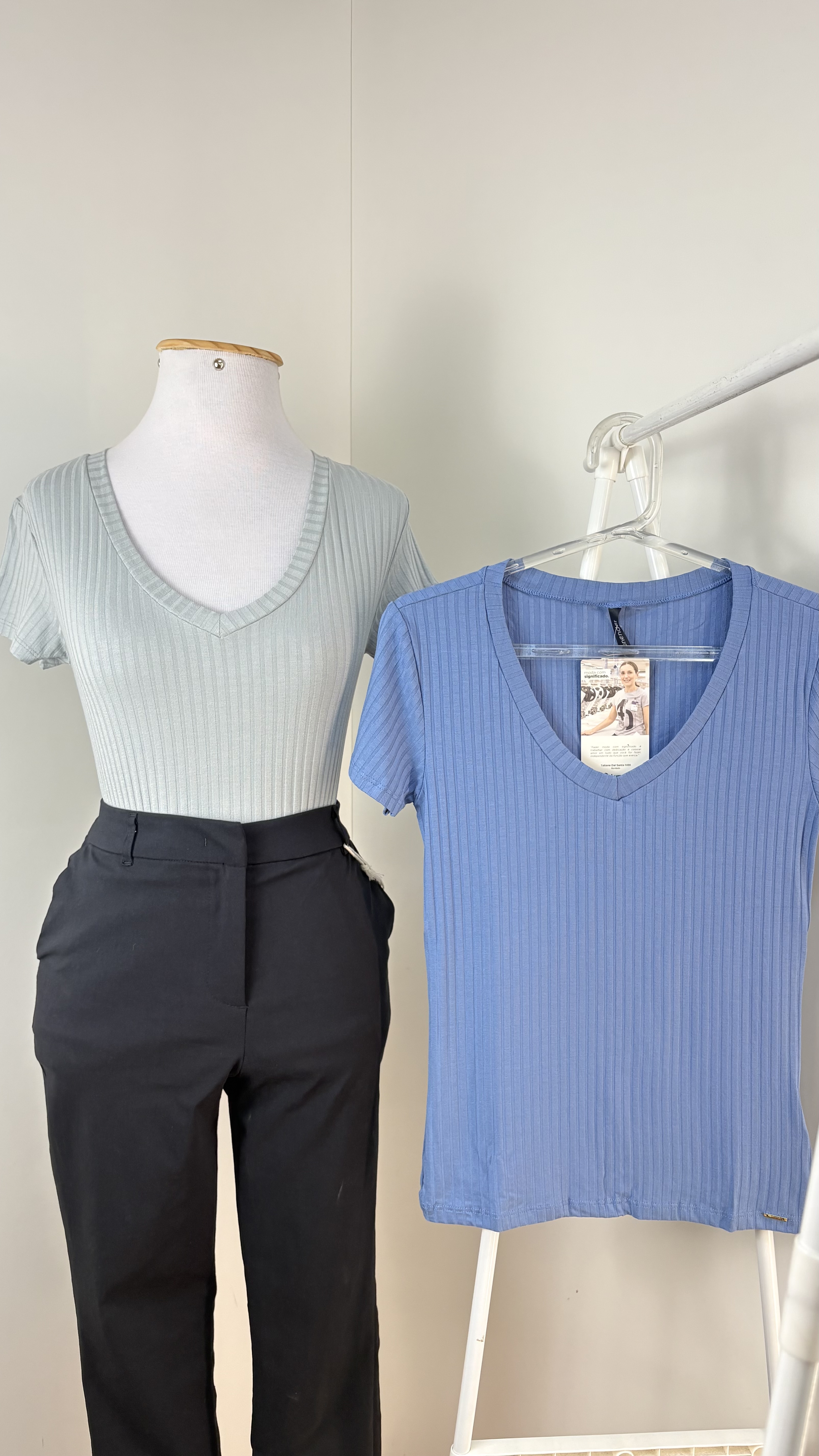 BLUSA FEM MM CNLD R53 REF.00390 VRD ESC G.