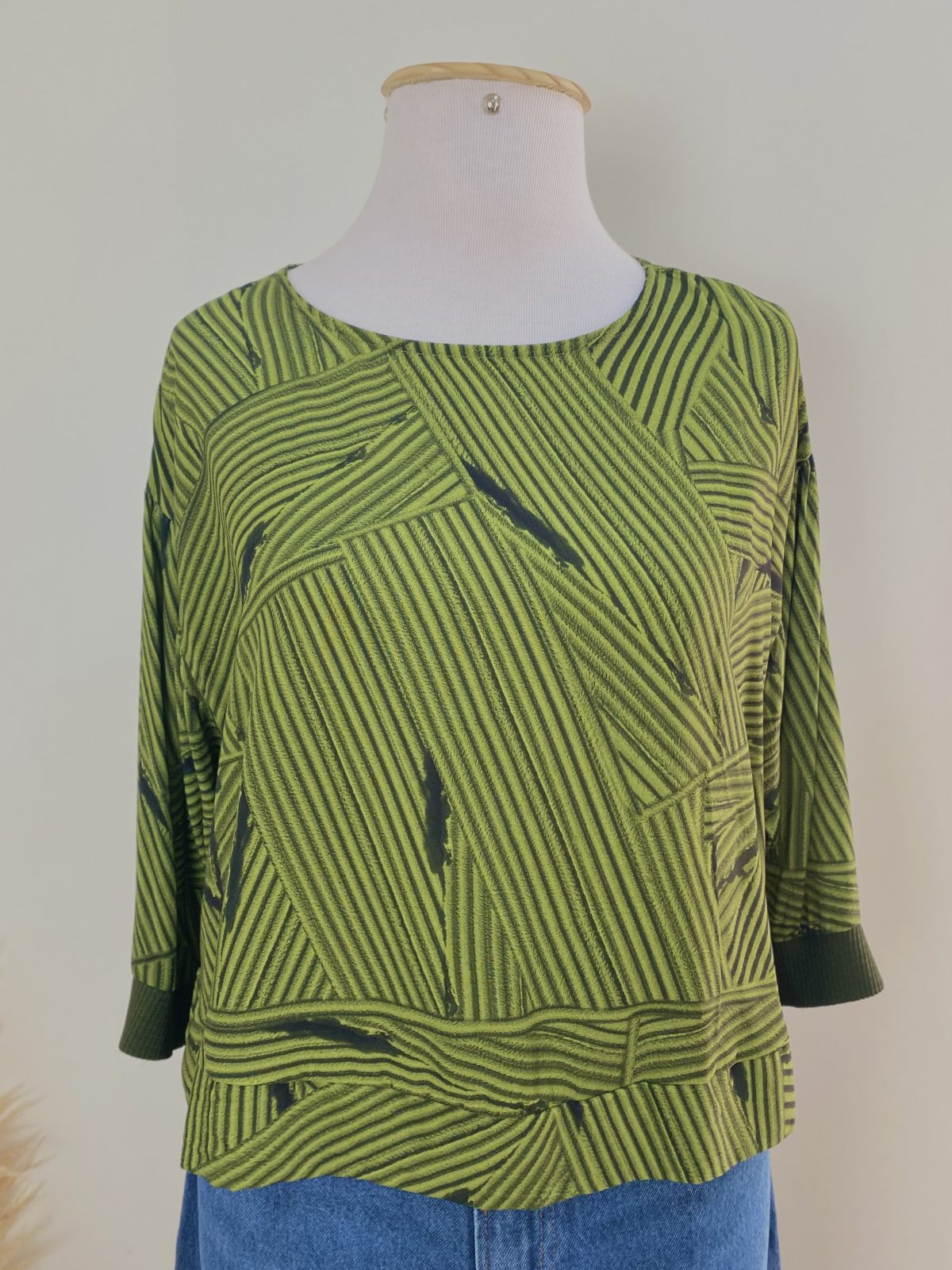 BLUSA FEM 3/4 R53 REF.69328 VRD GG.