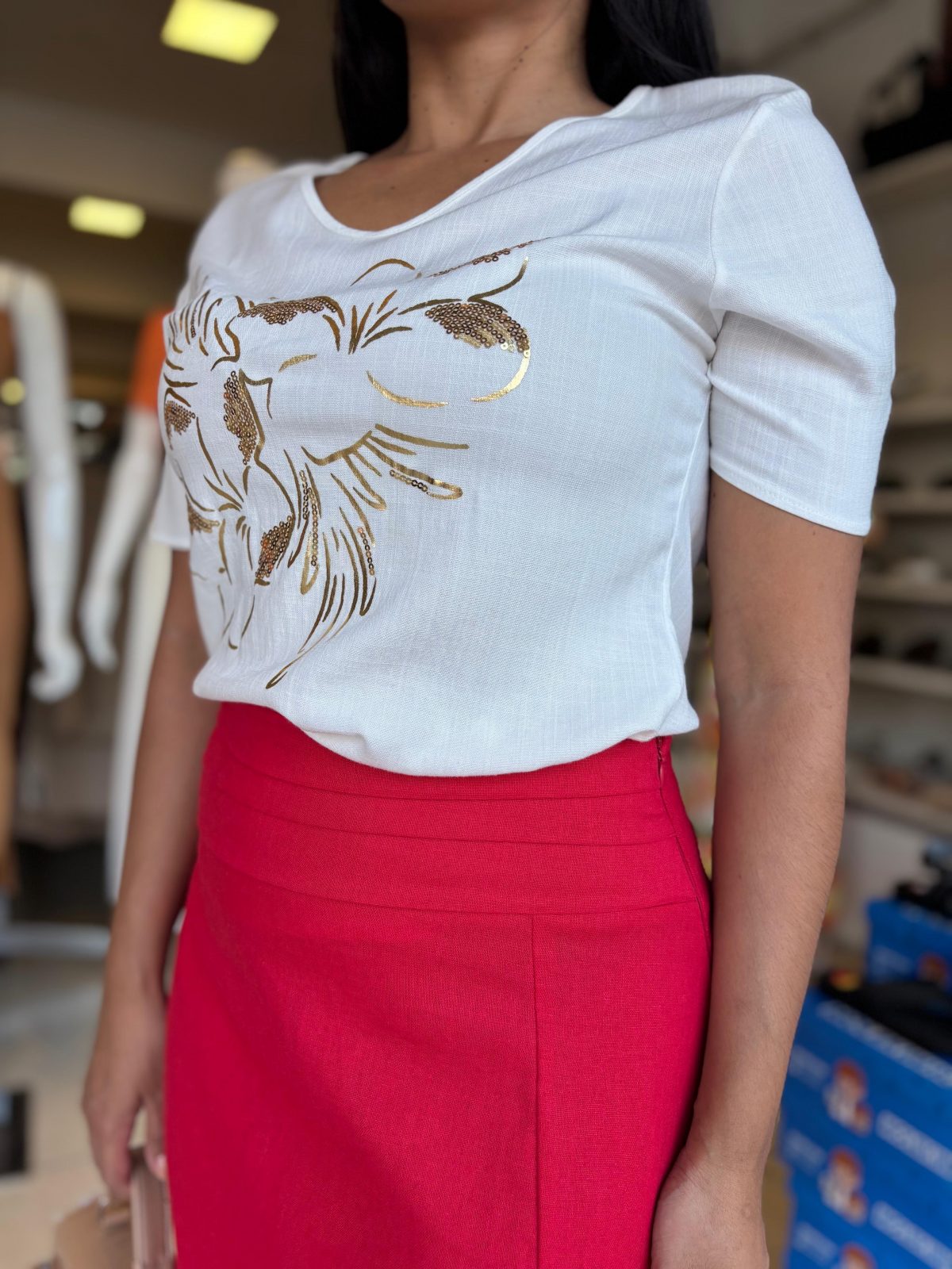 BLUSA FEM MM R05 REF.C33478 LRNJ M.