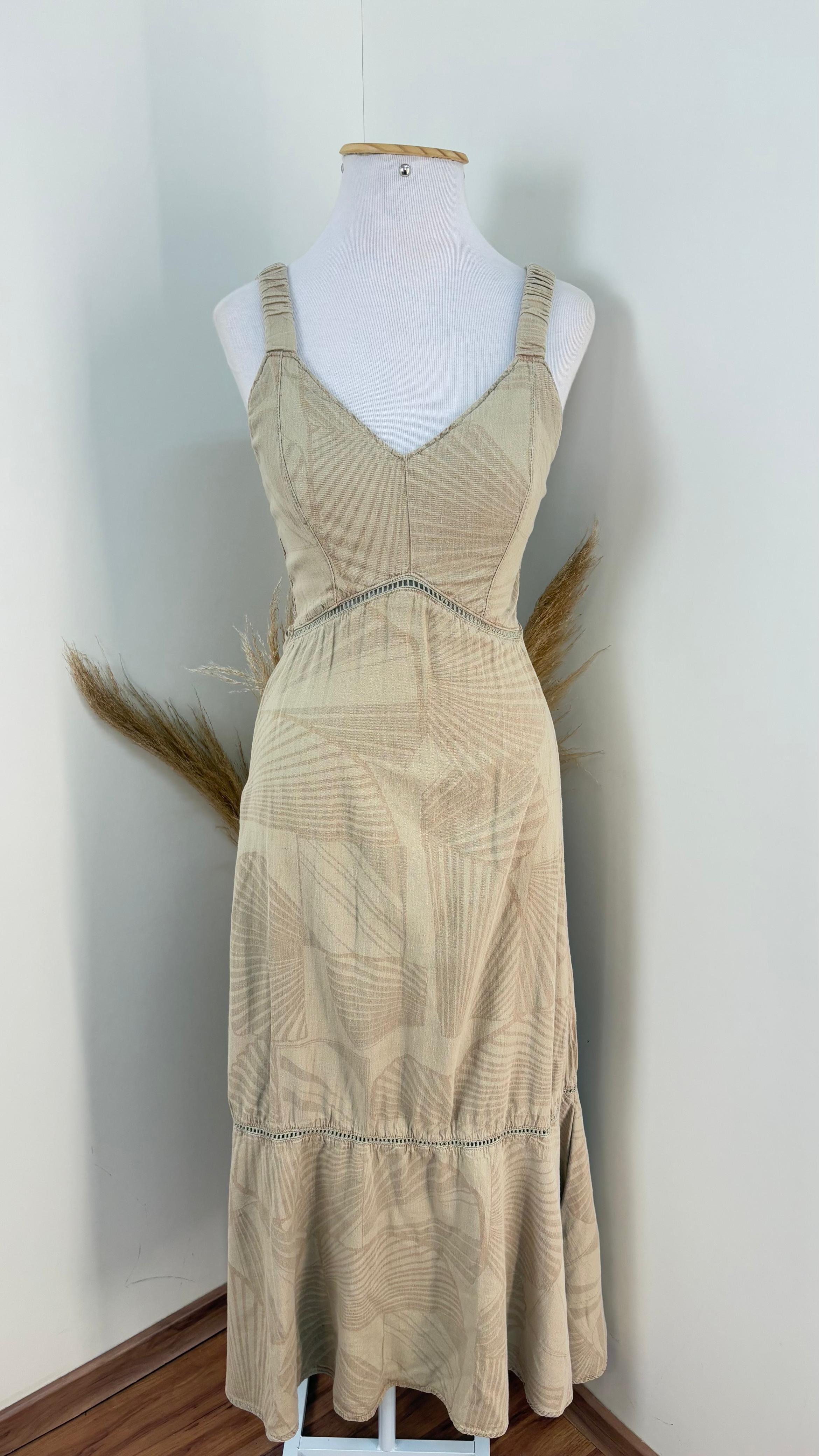 VESTIDO FEM C/ALÇ LG REF.J0193 BGE GG.
