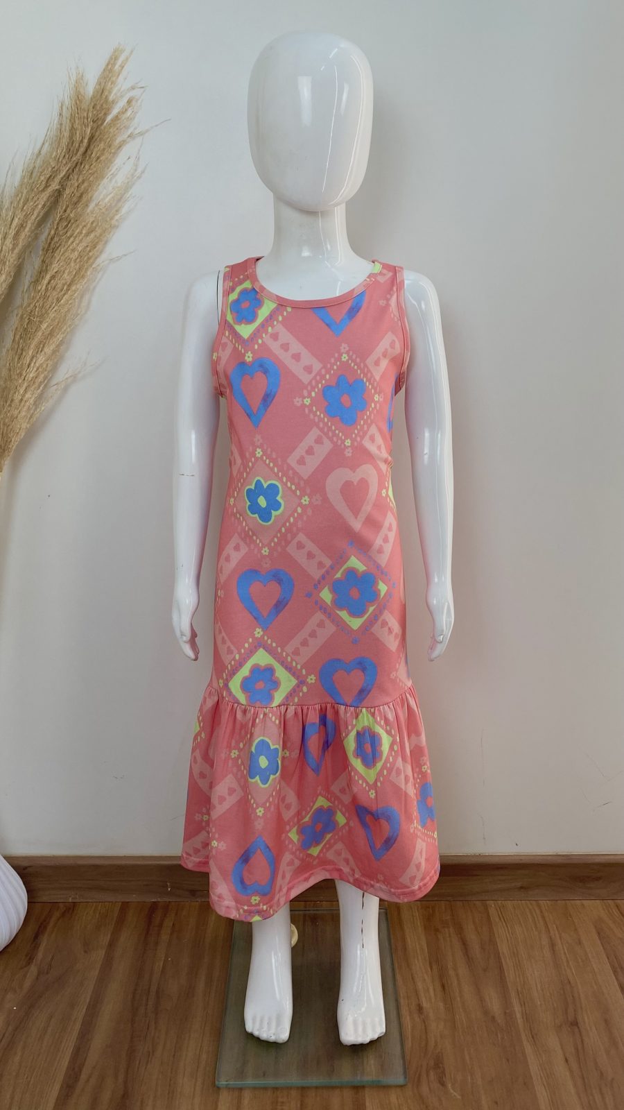 VESTIDO FEM INF SM REF.113015 RSA/ESTP 4.