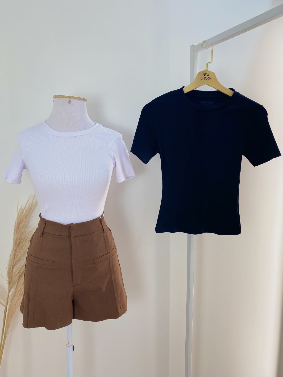 BLUSA FEM ADT MM CROPD REF.114191 BCO P.