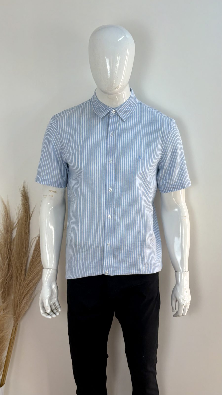 CAMISA MASC MM REF.118503 AZL/LSTRD P.