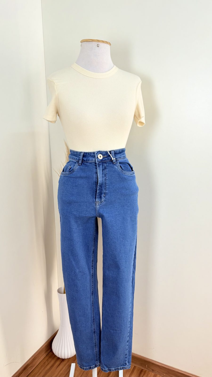 CALÇA FEM ADT MOM REF.125707 JNS 34.