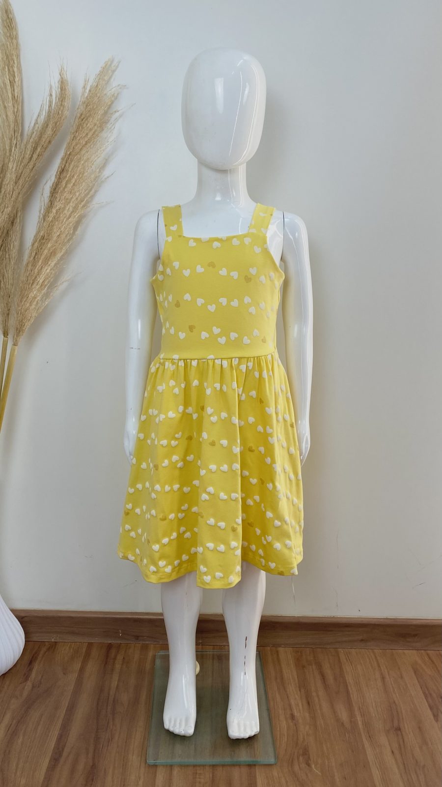 VESTIDO FEM INF C/ALÇ REF.132513 AMRL 8.